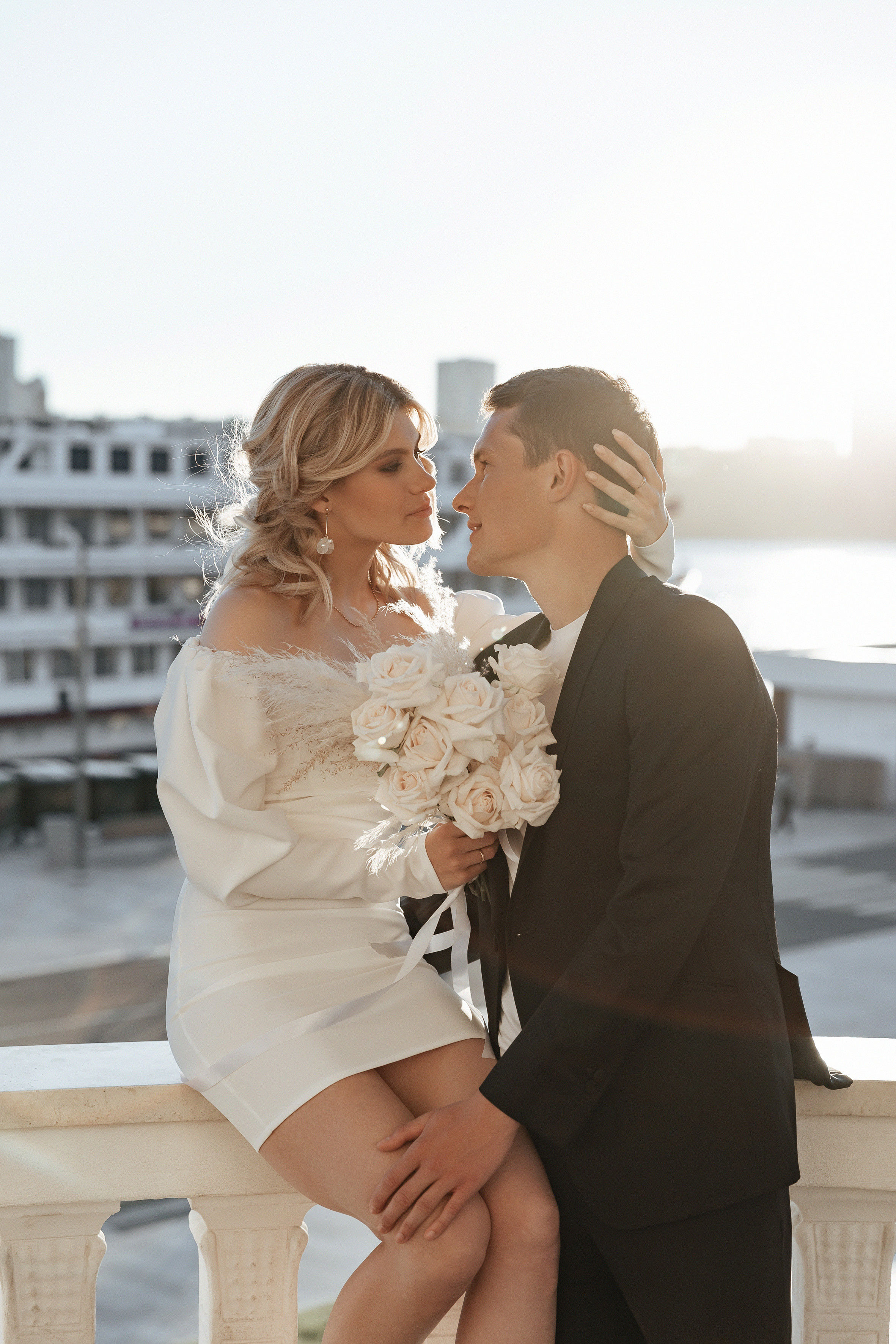 АРХИВ Анастасия и Максим: свадебная прогулка на Речном вокзале. Свадебный фотограф Москва