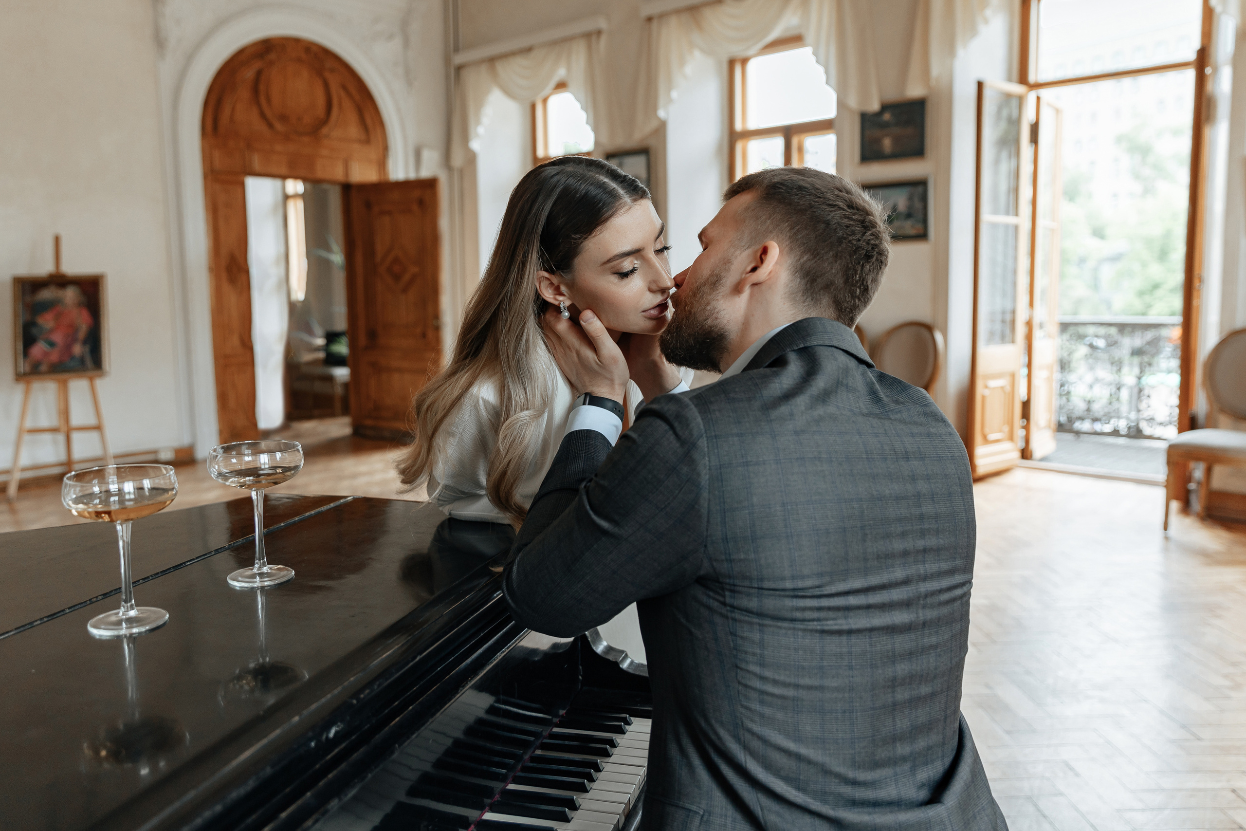 АРХИВ Яна и Глеб в Библиотеке-читальне им Пушкина. Свадебный фотограф Москва