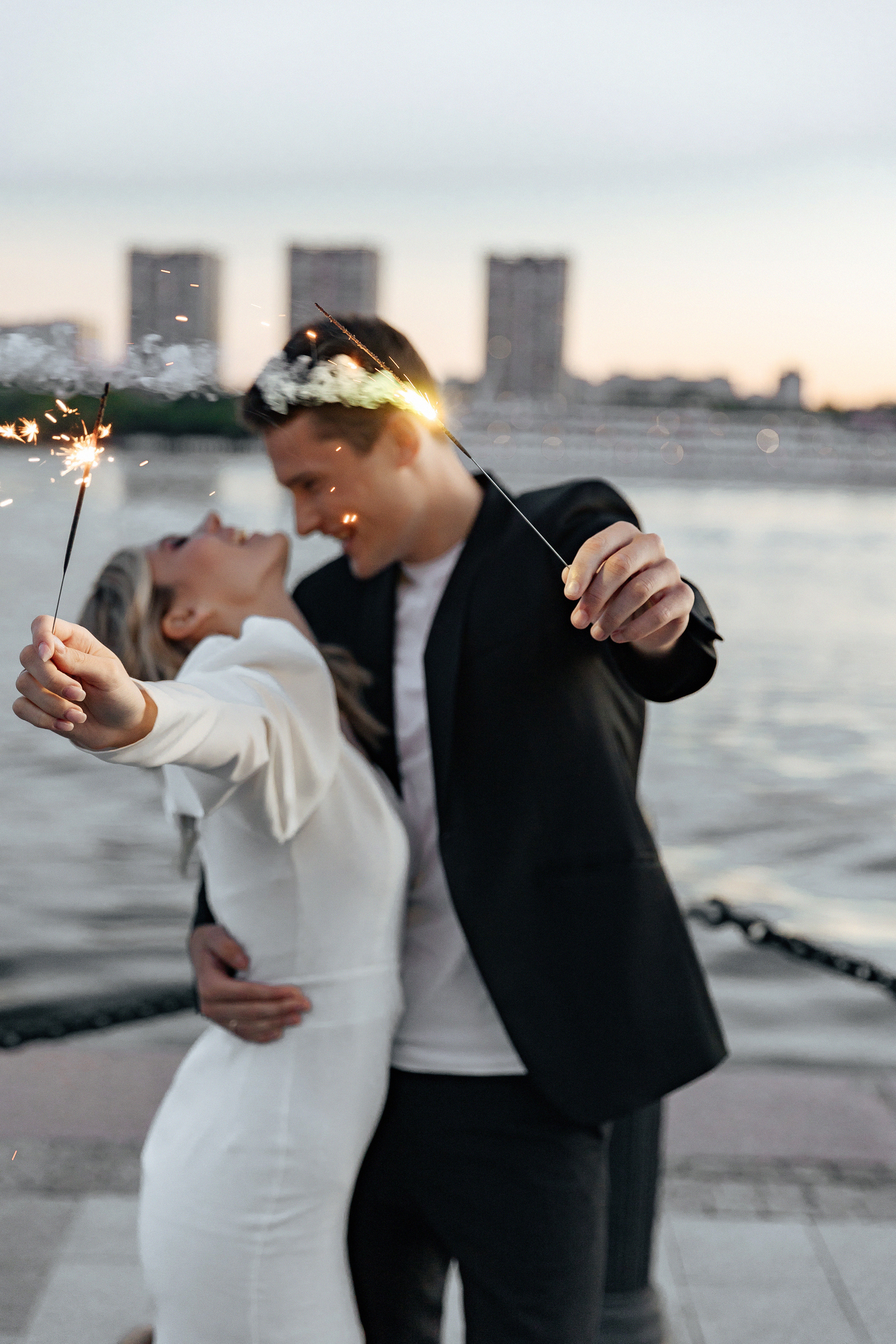 АРХИВ Анастасия и Максим: свадебная прогулка на Речном вокзале. Свадебный фотограф Москва