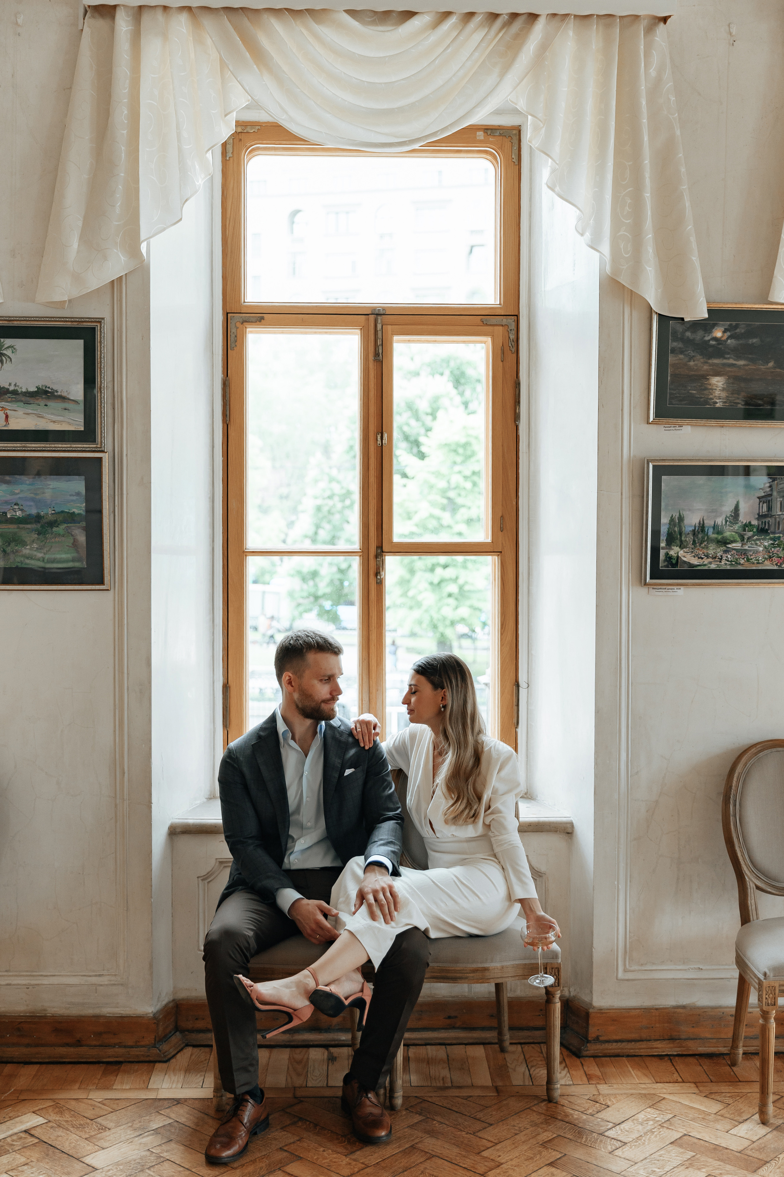 АРХИВ Яна и Глеб в Библиотеке-читальне им Пушкина. Свадебный фотограф Москва