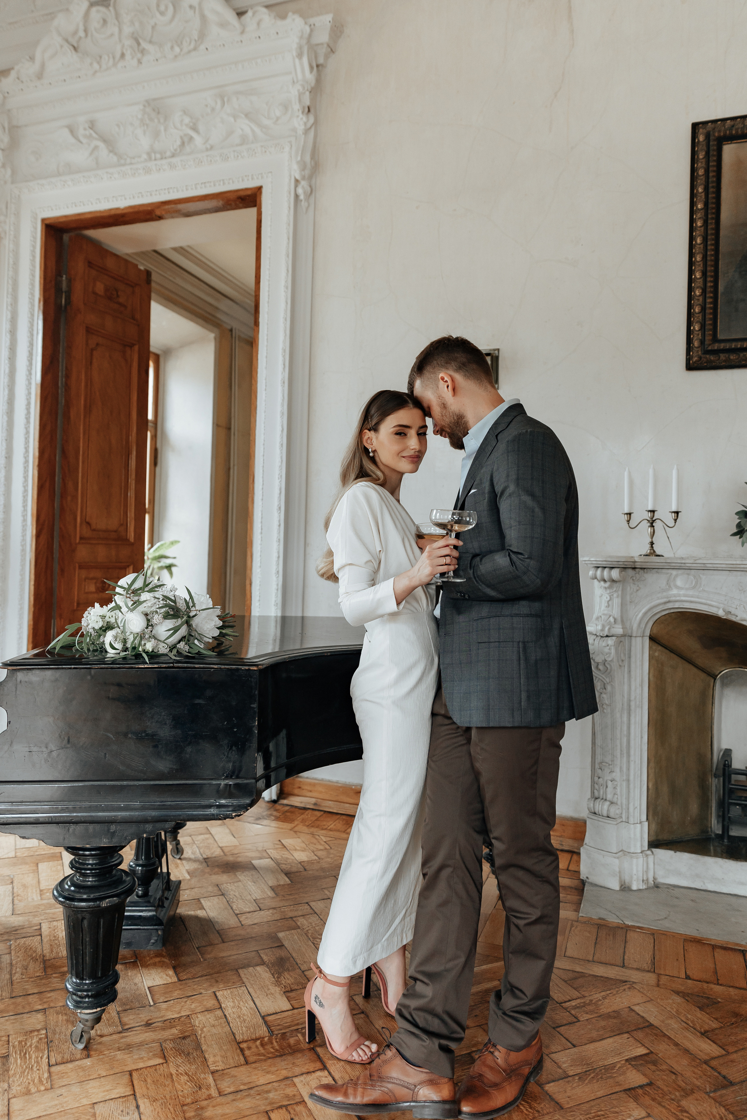 АРХИВ Яна и Глеб в Библиотеке-читальне им Пушкина. Свадебный фотограф Москва