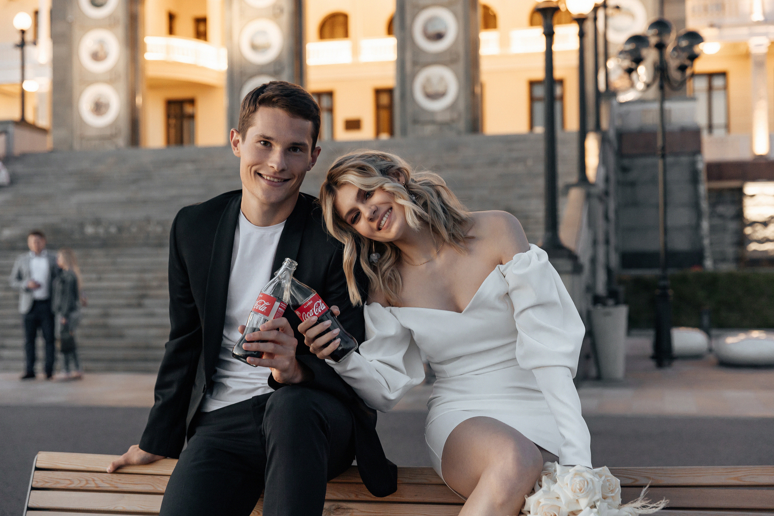 АРХИВ Анастасия и Максим: свадебная прогулка на Речном вокзале. Свадебный фотограф Москва