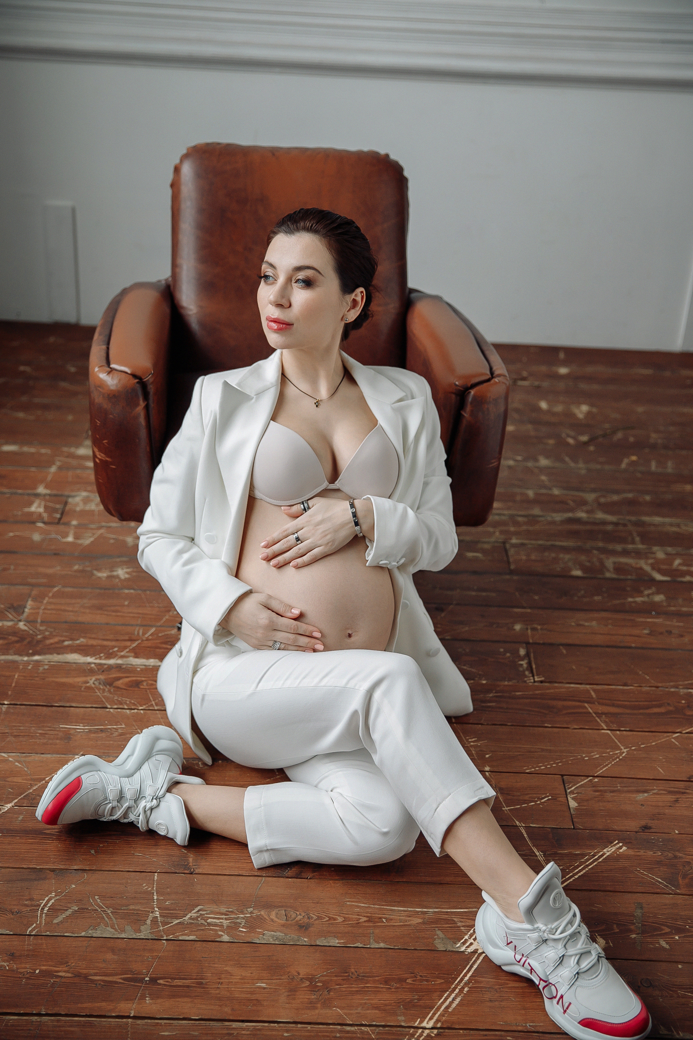 Портретная фотосессия Анастасии (в ожидании). Свадебный фотограф Москва