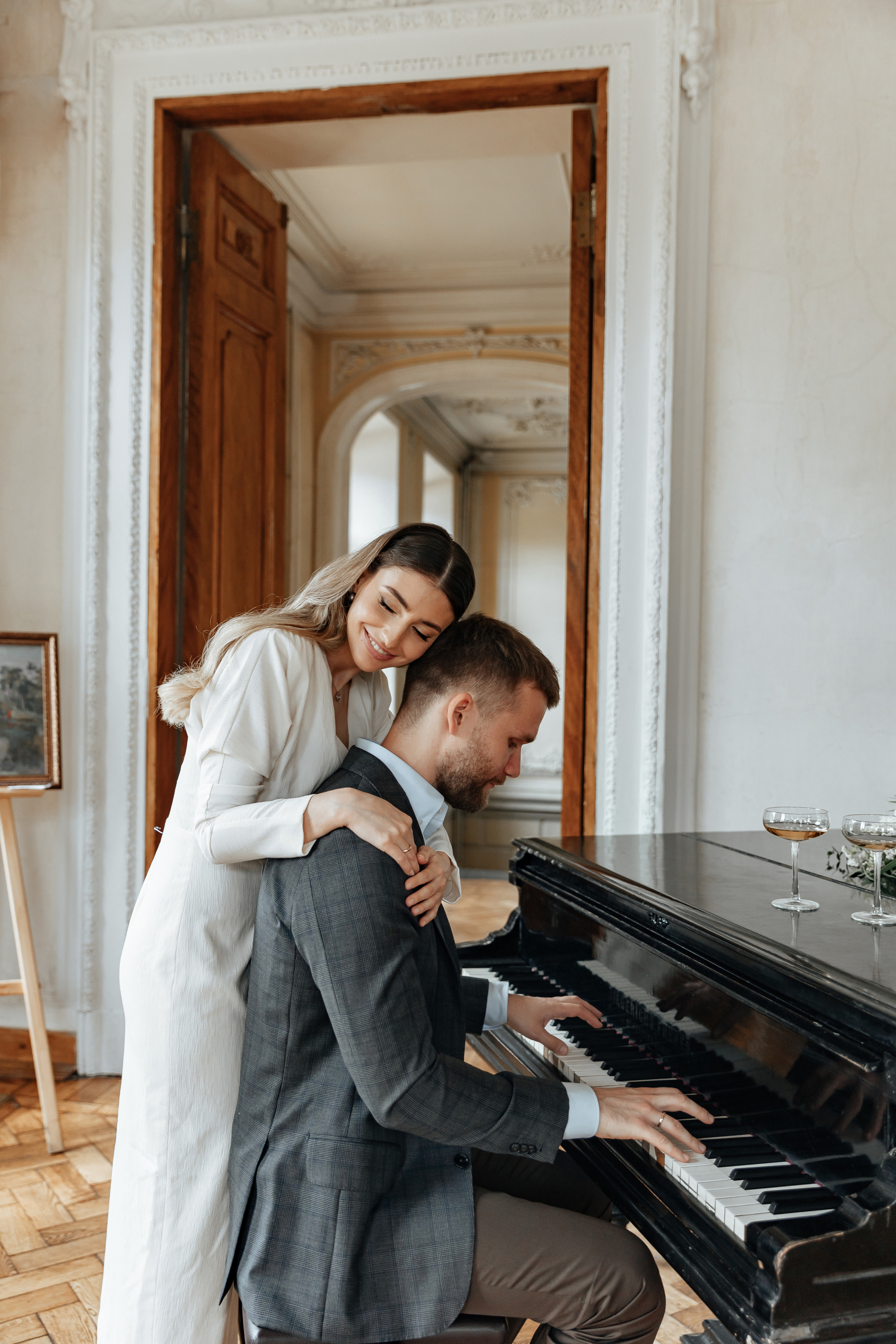 АРХИВ Яна и Глеб в Библиотеке-читальне им Пушкина. Свадебный фотограф Москва