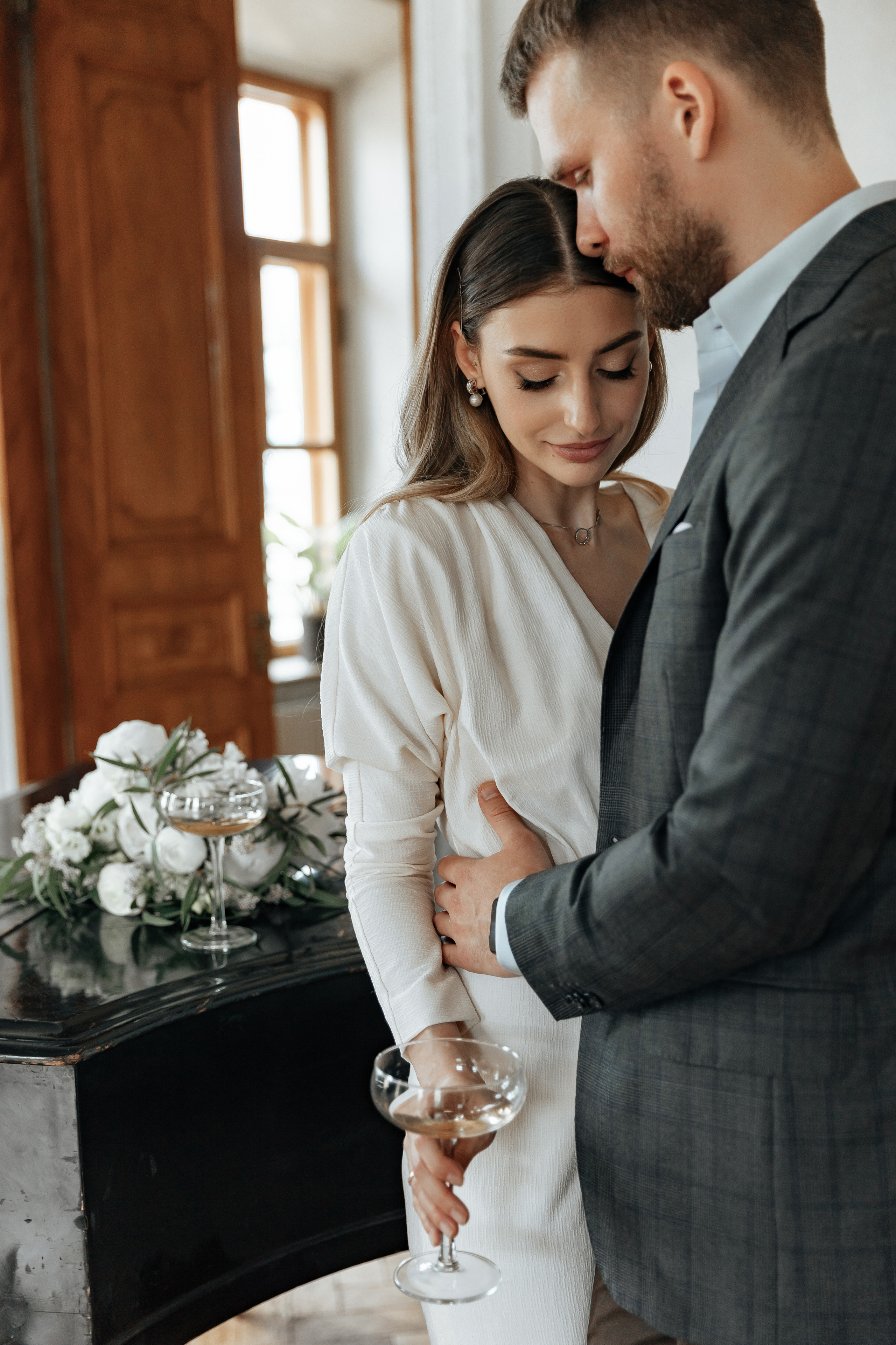 АРХИВ Яна и Глеб в Библиотеке-читальне им Пушкина. Свадебный фотограф Москва