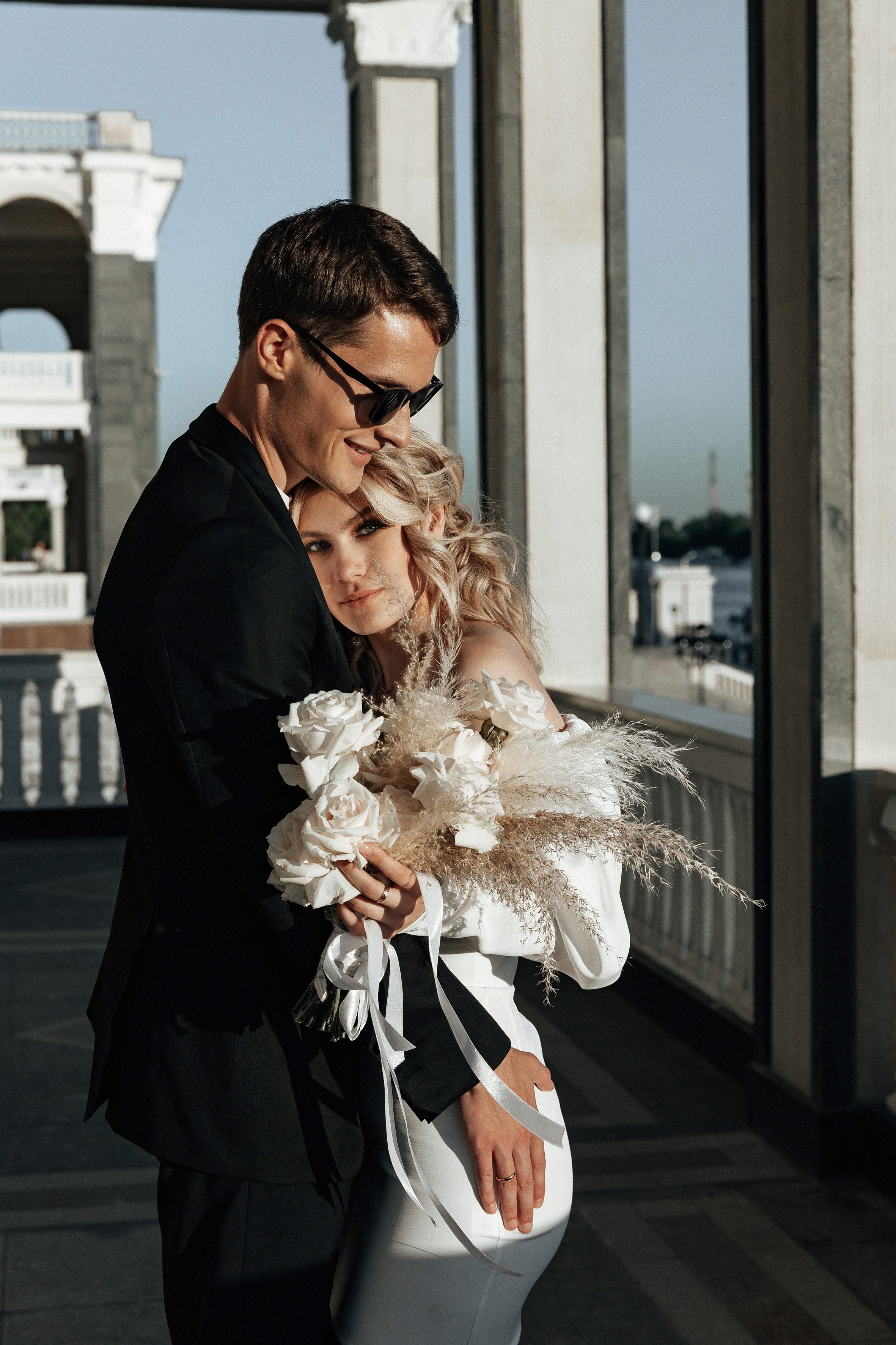 АРХИВ Анастасия и Максим: свадебная прогулка на Речном вокзале. Свадебный фотограф Москва