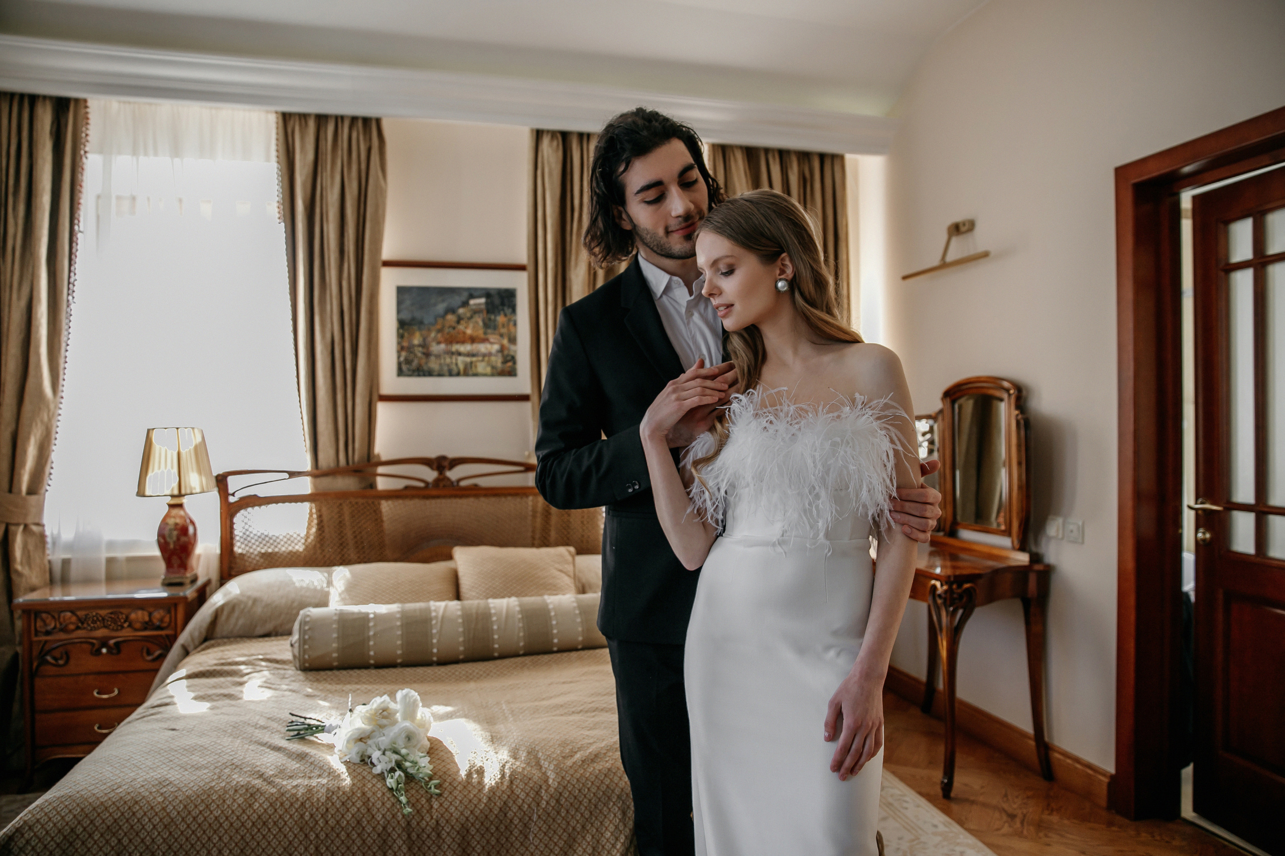 Бабочки в бутик-отеле Руссо Балт. Свадебный фотограф Москва