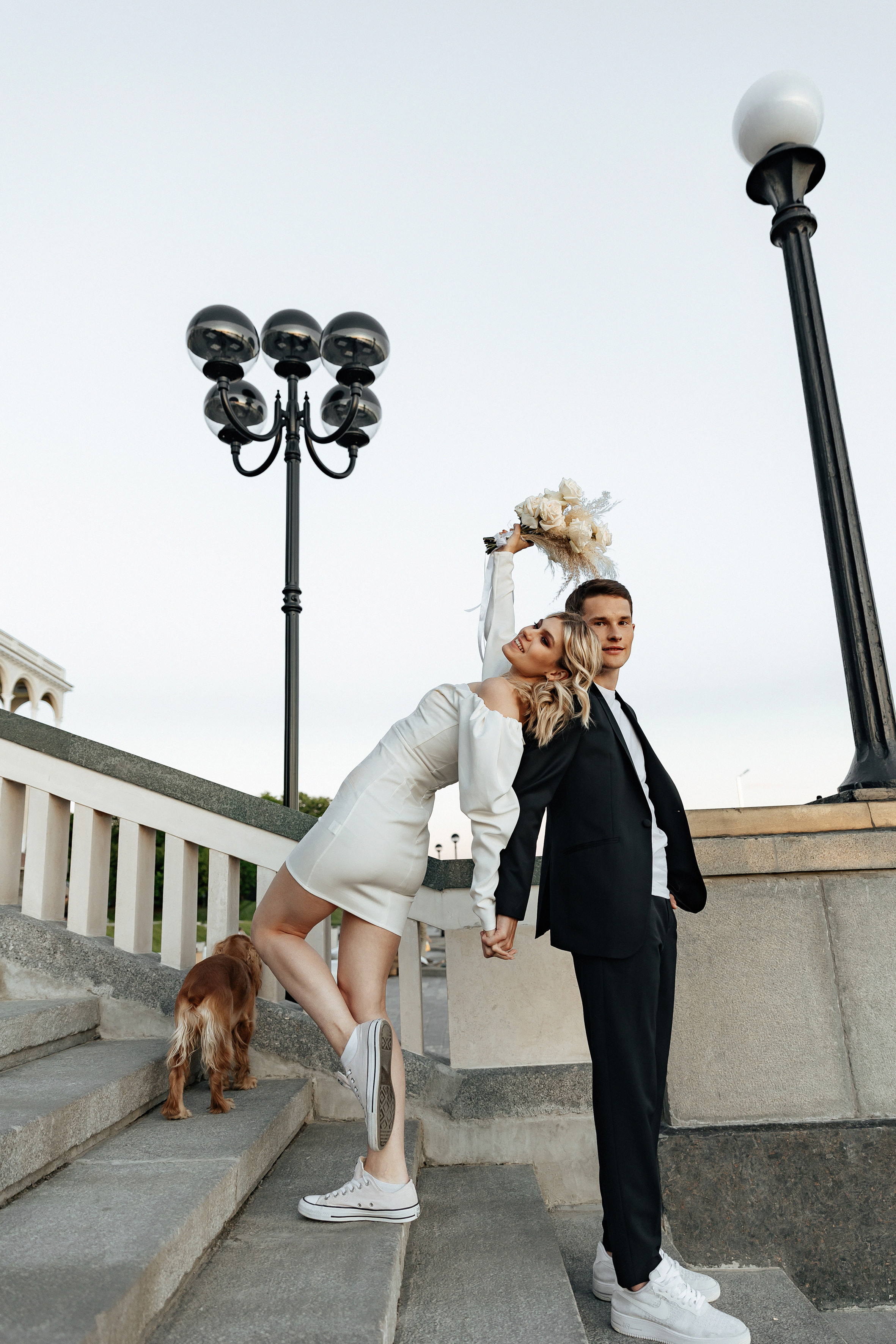 АРХИВ Анастасия и Максим: свадебная прогулка на Речном вокзале. Свадебный фотограф Москва