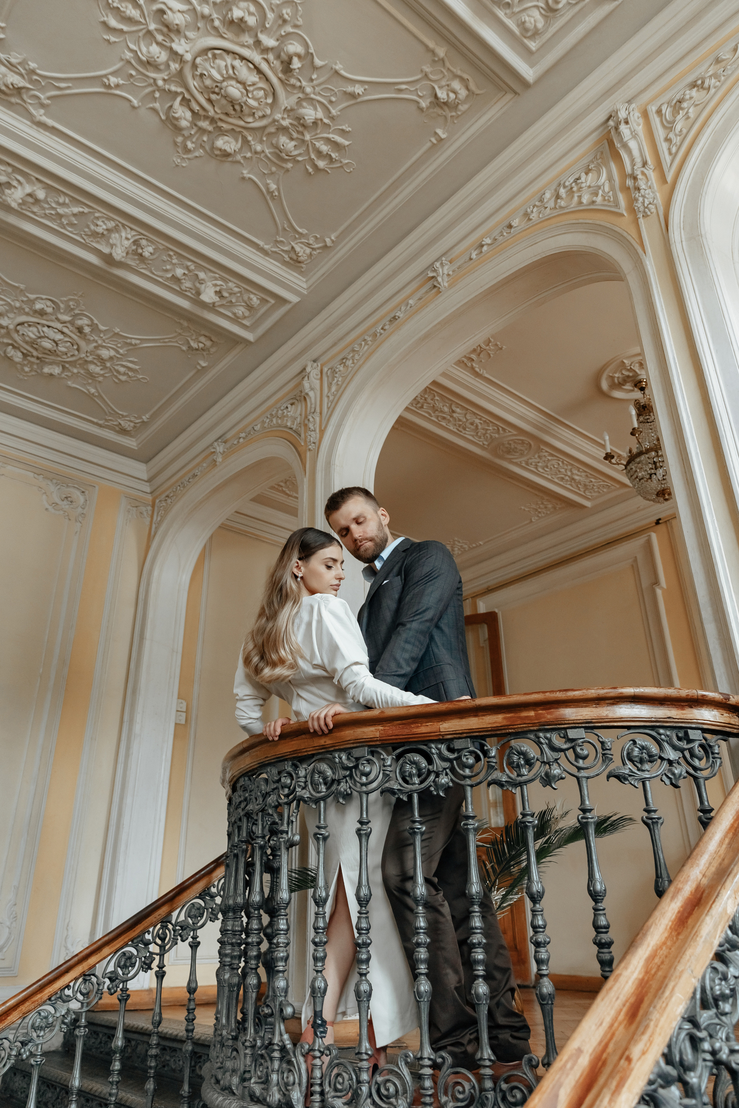 АРХИВ Яна и Глеб в Библиотеке-читальне им Пушкина. Свадебный фотограф Москва