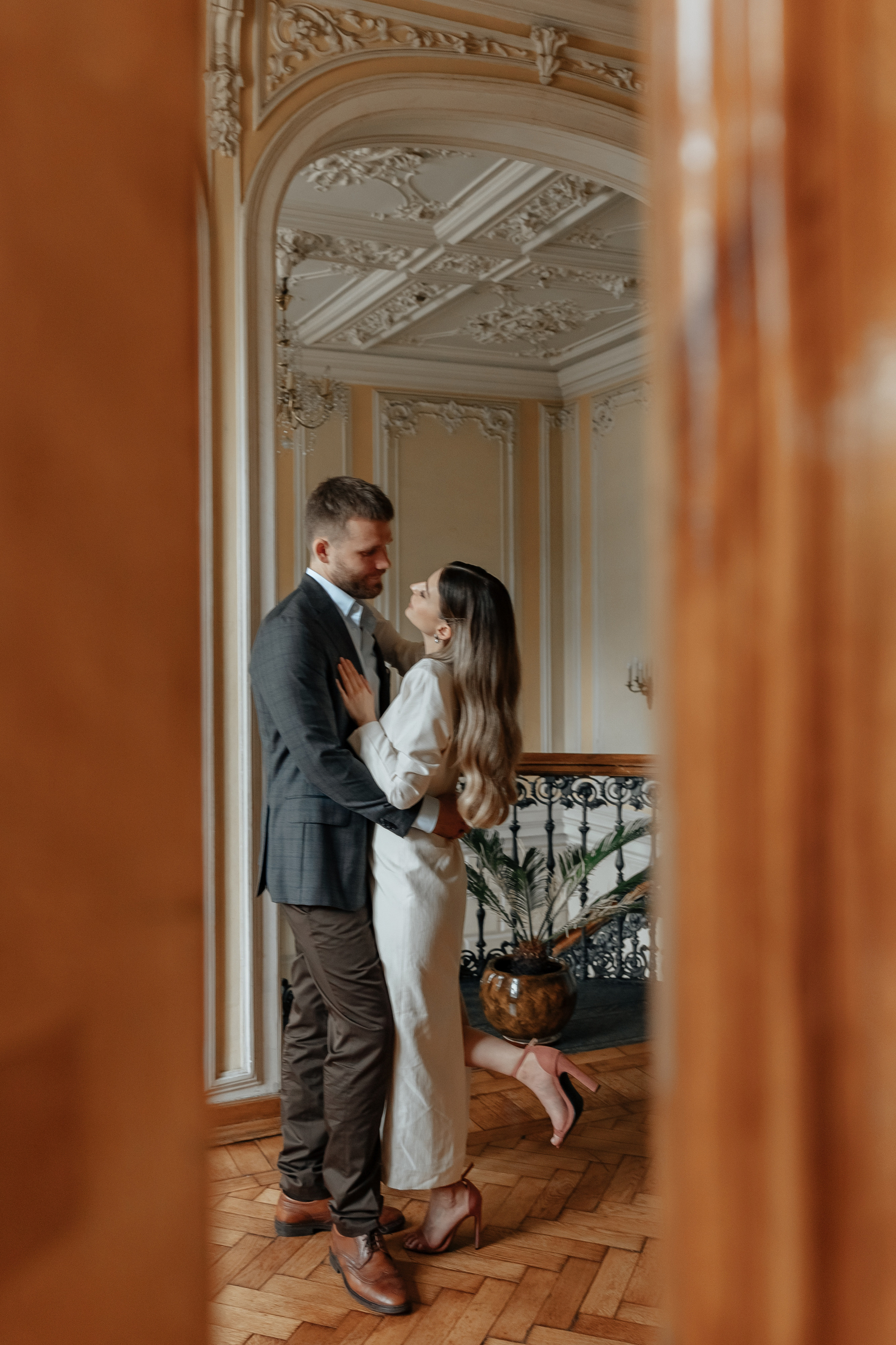 АРХИВ Яна и Глеб в Библиотеке-читальне им Пушкина. Свадебный фотограф Москва