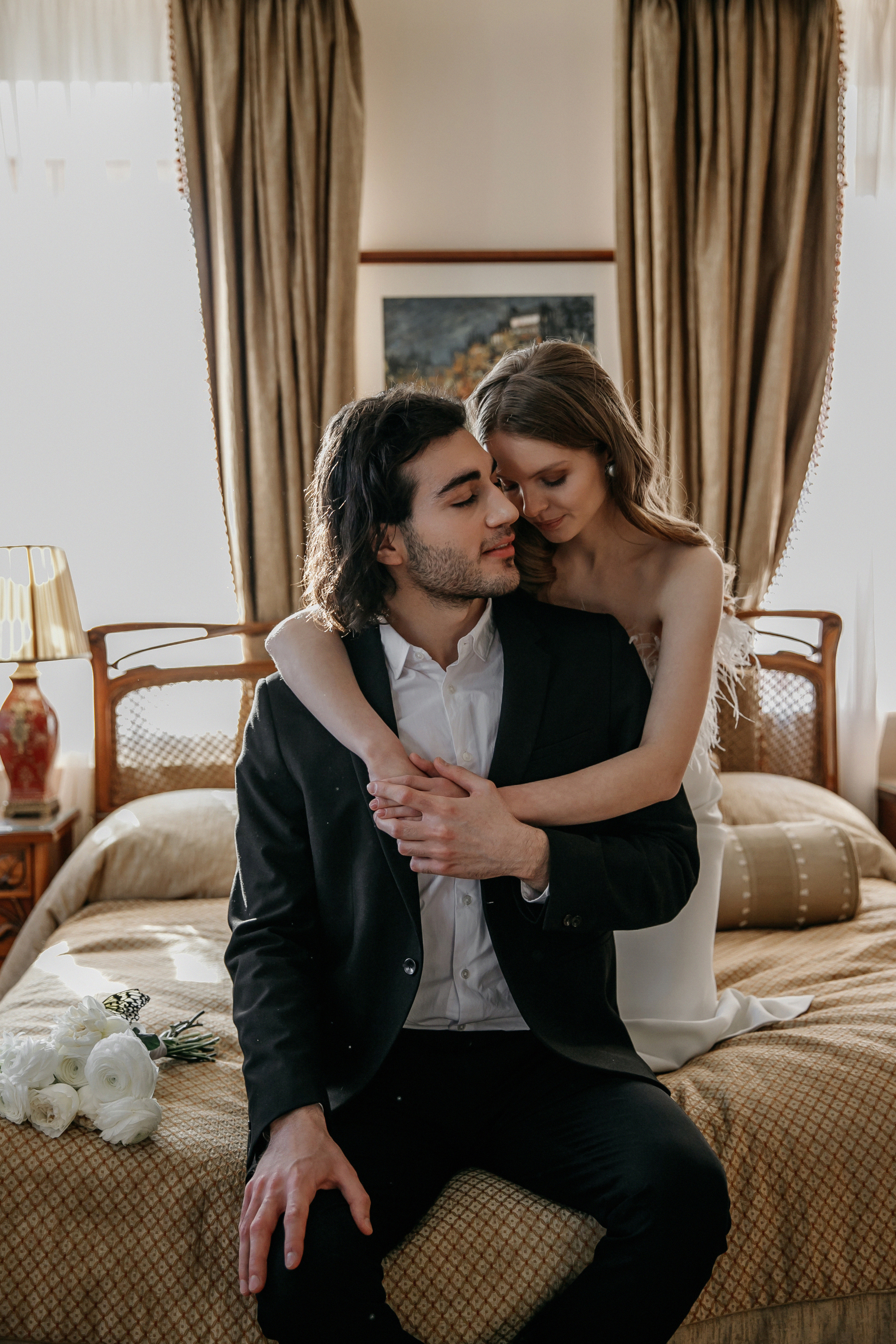 Бабочки в бутик-отеле Руссо Балт. Свадебный фотограф Москва