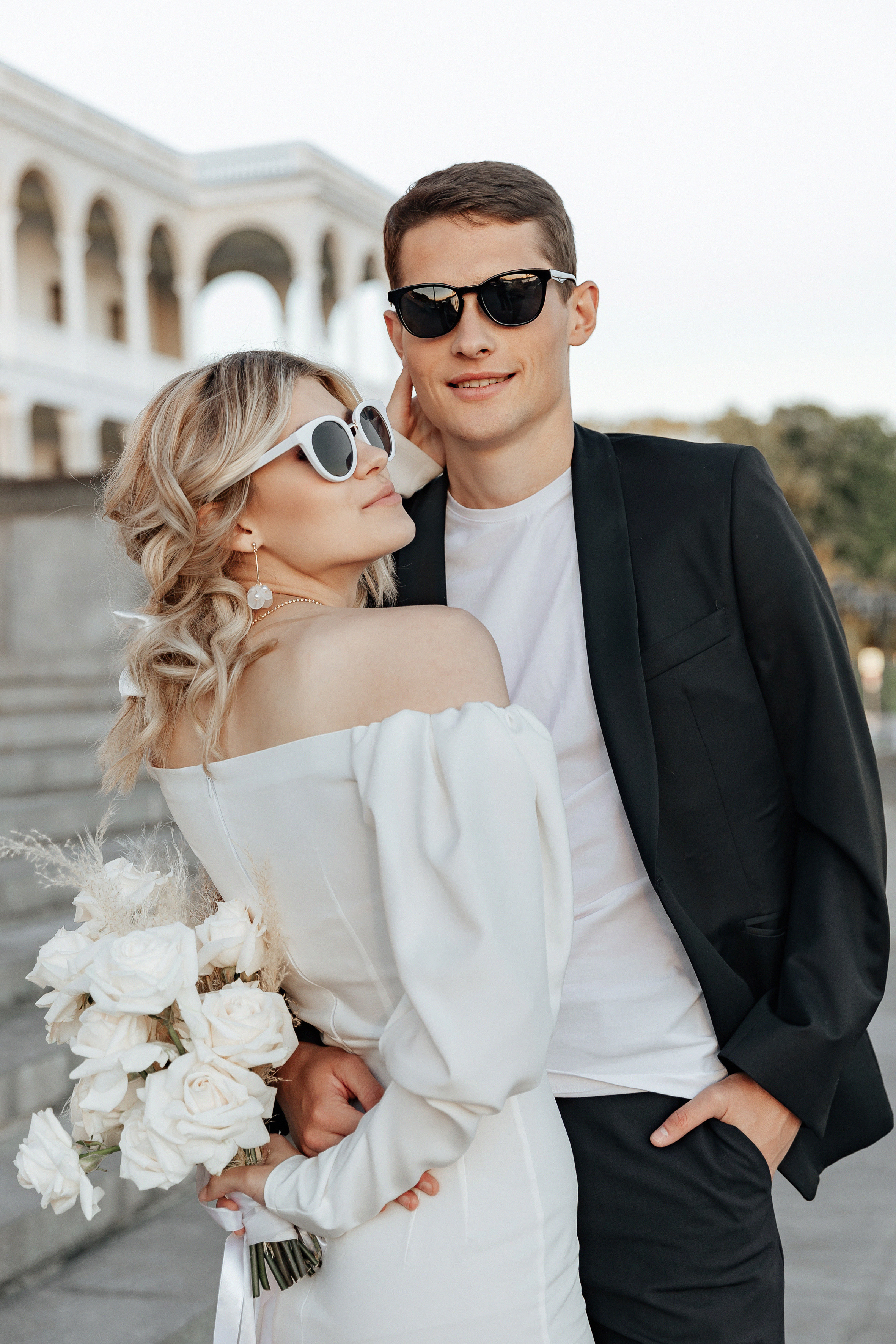 АРХИВ Анастасия и Максим: свадебная прогулка на Речном вокзале. Свадебный фотограф Москва