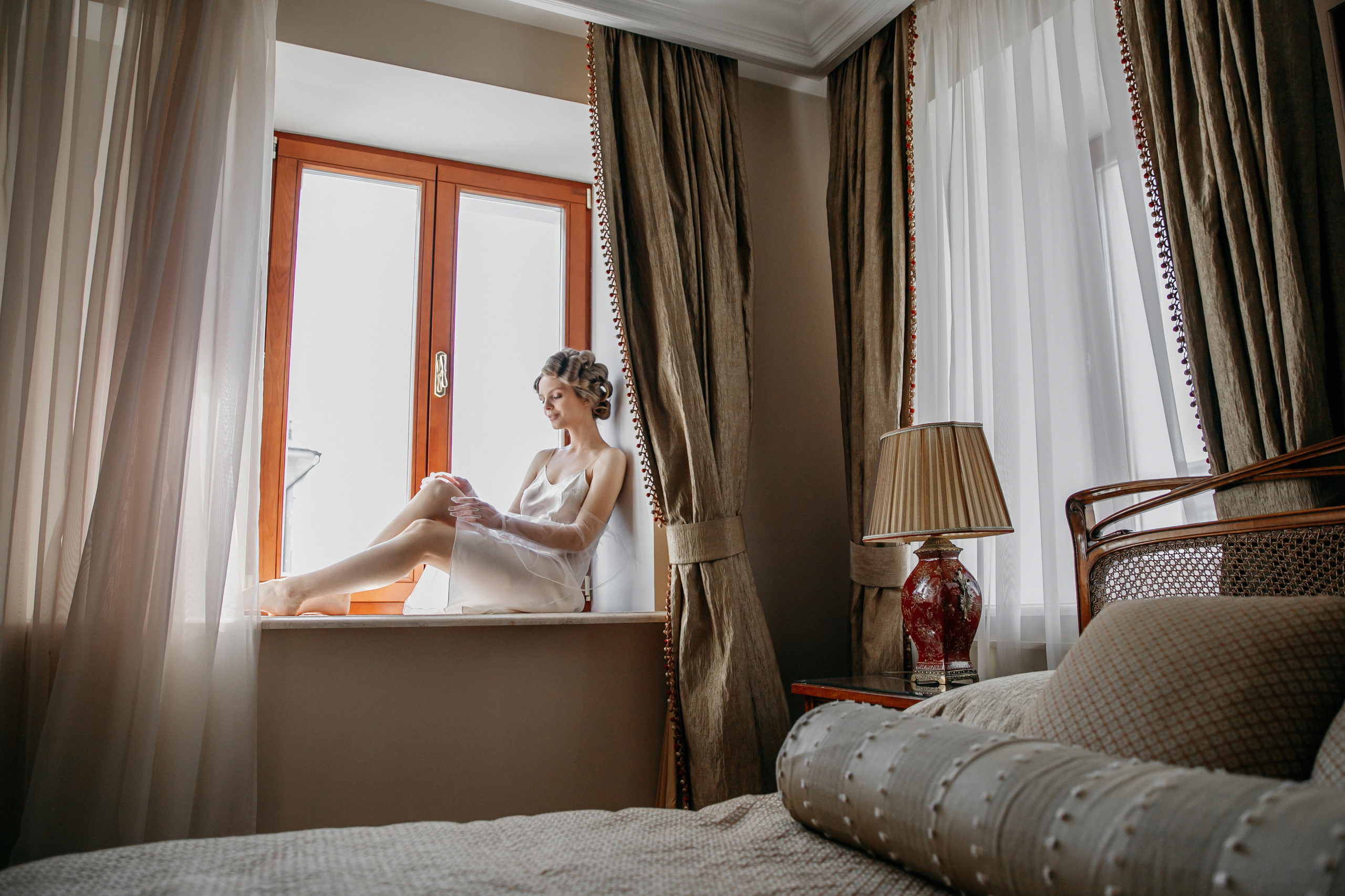 Бабочки в бутик-отеле Руссо Балт. Свадебный фотограф Москва