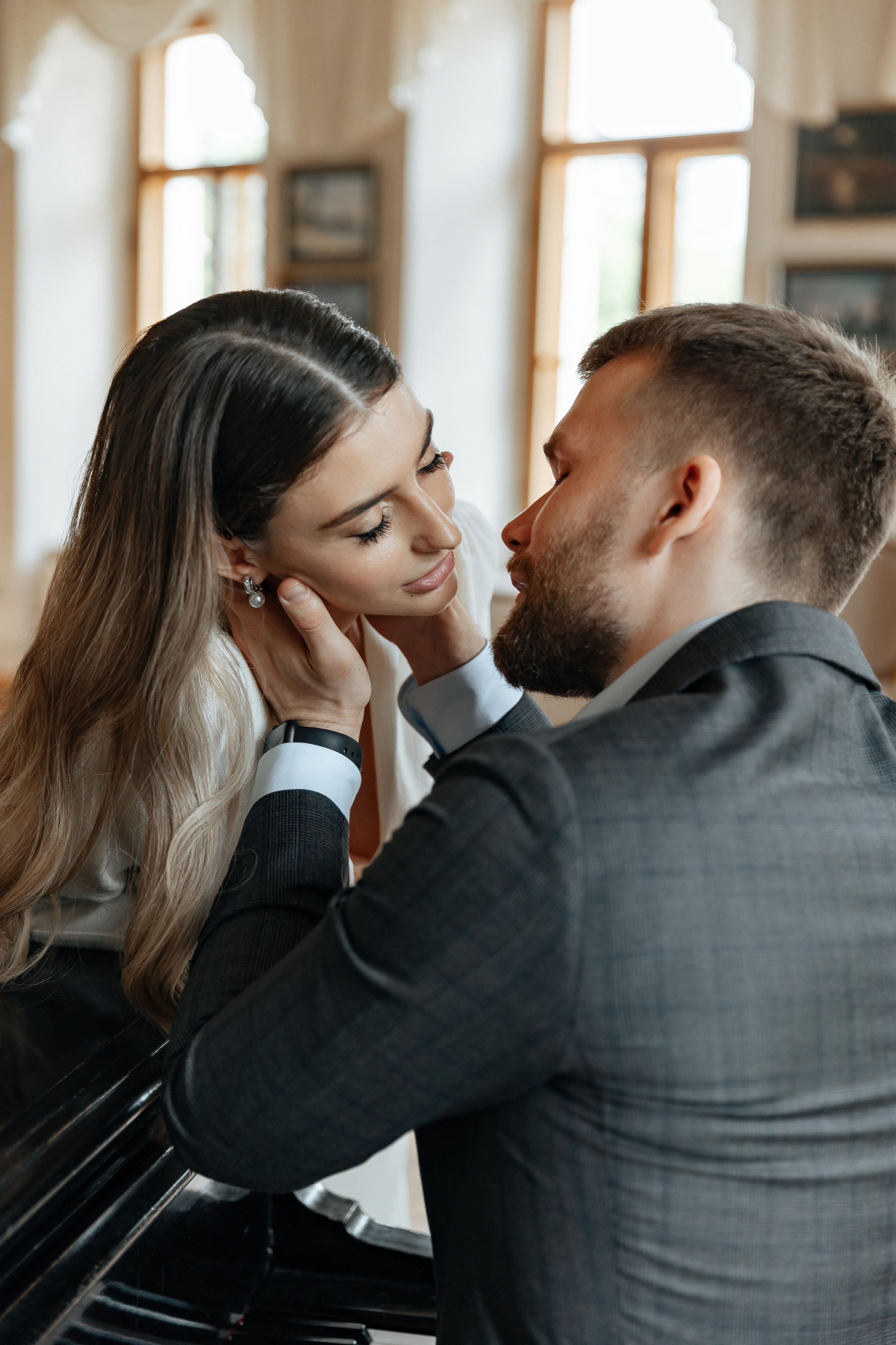 АРХИВ Яна и Глеб в Библиотеке-читальне им Пушкина. Свадебный фотограф Москва