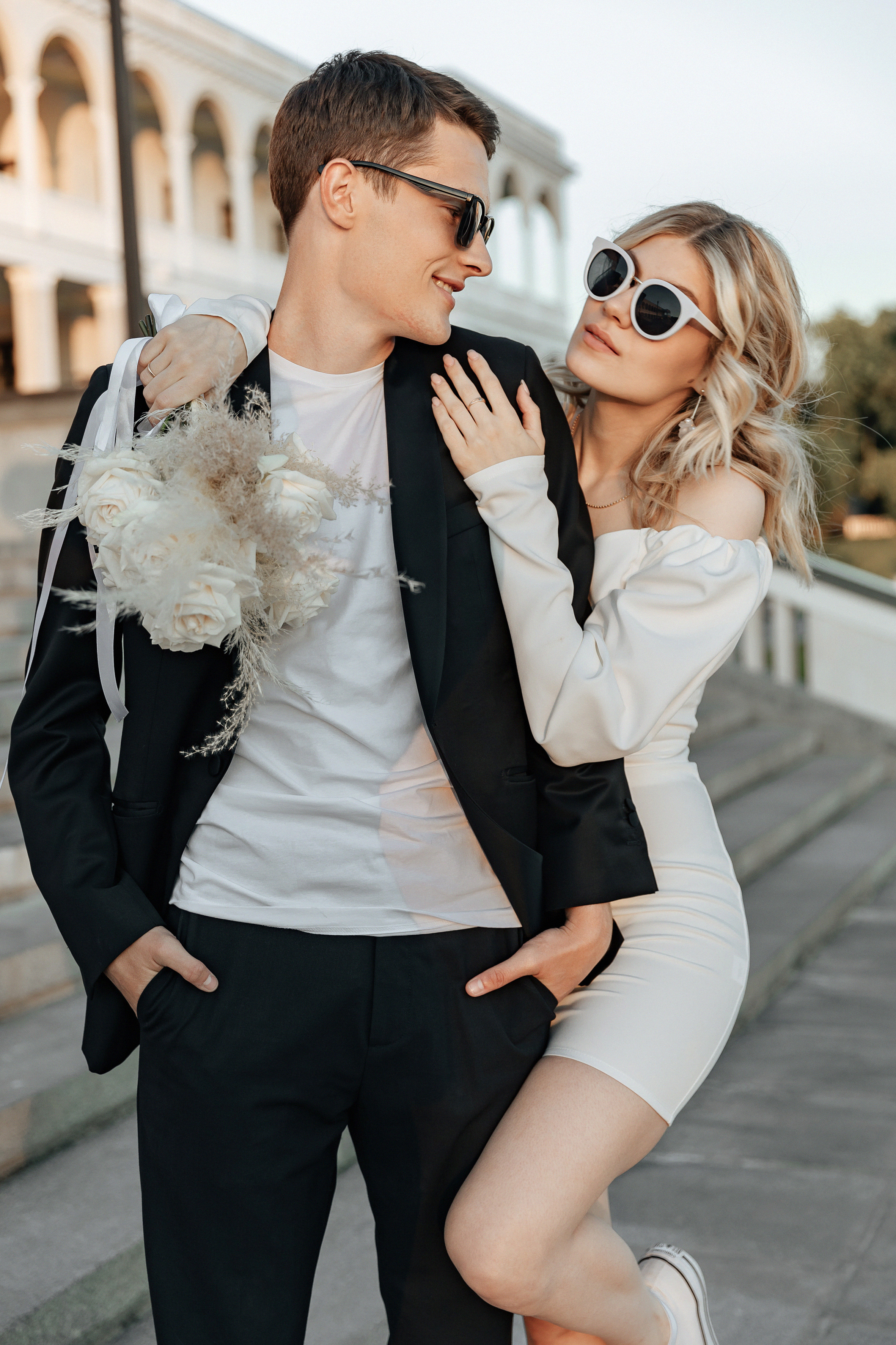 АРХИВ Анастасия и Максим: свадебная прогулка на Речном вокзале. Свадебный фотограф Москва