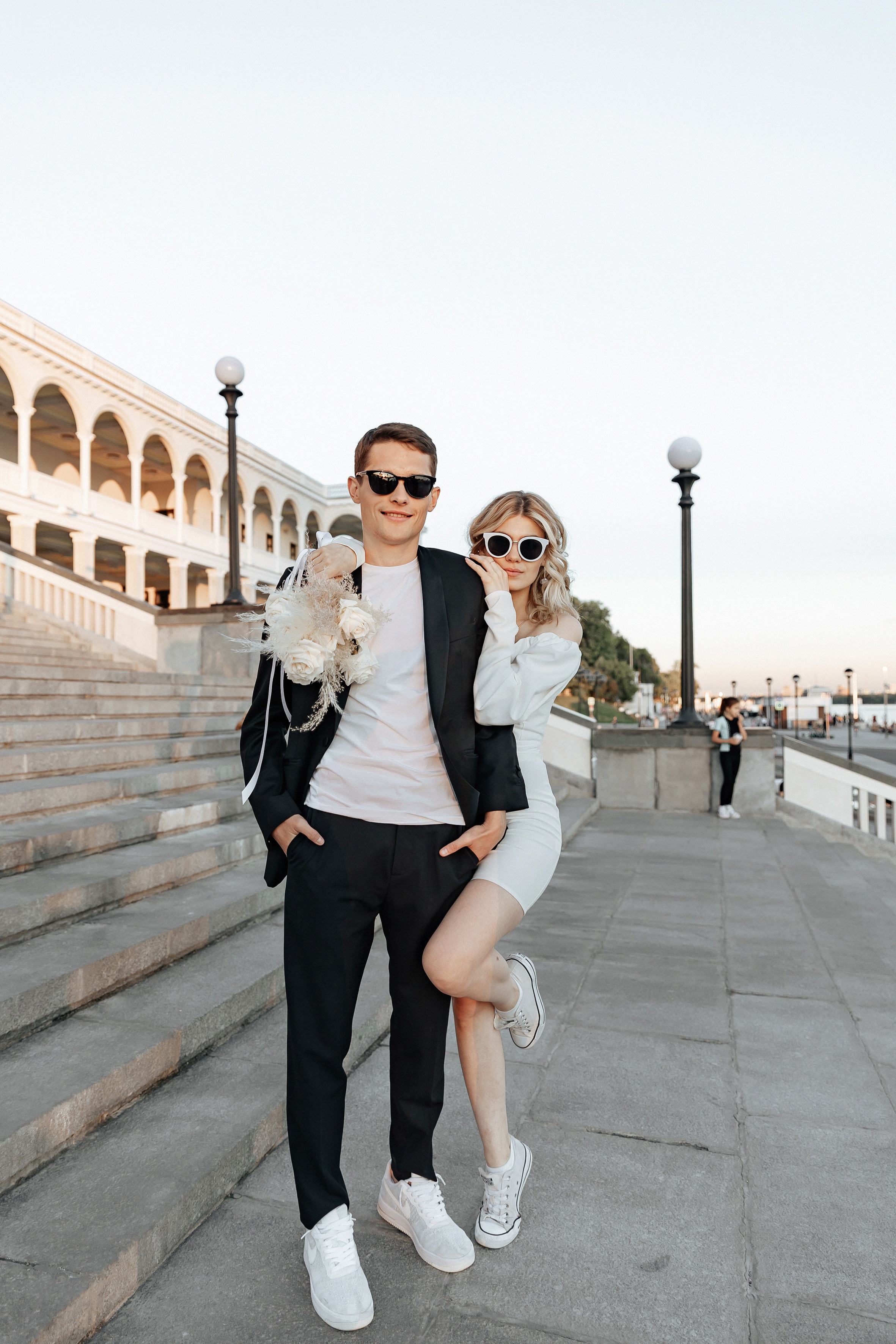 АРХИВ Анастасия и Максим: свадебная прогулка на Речном вокзале. Свадебный фотограф Москва