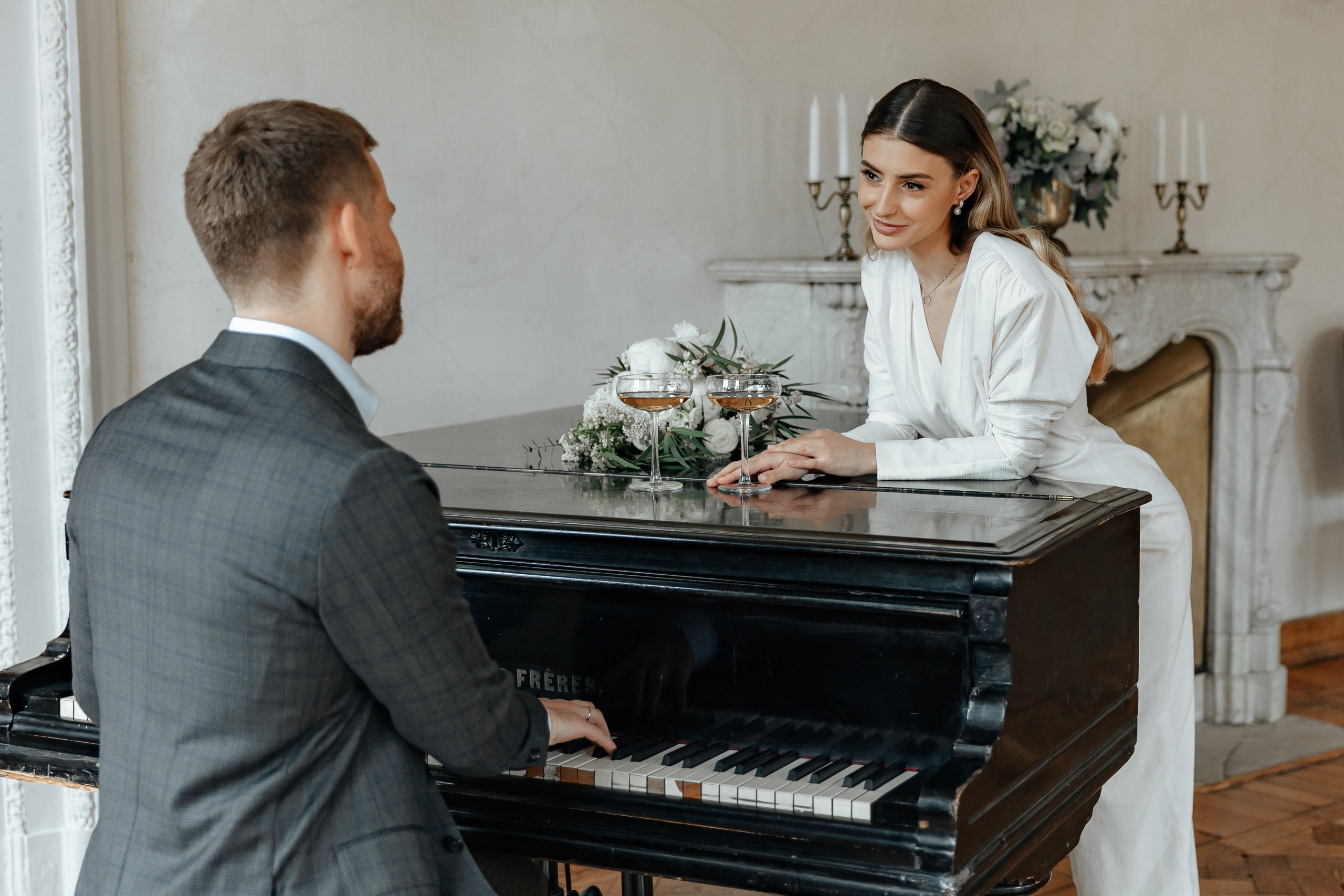 АРХИВ Яна и Глеб в Библиотеке-читальне им Пушкина. Свадебный фотограф Москва