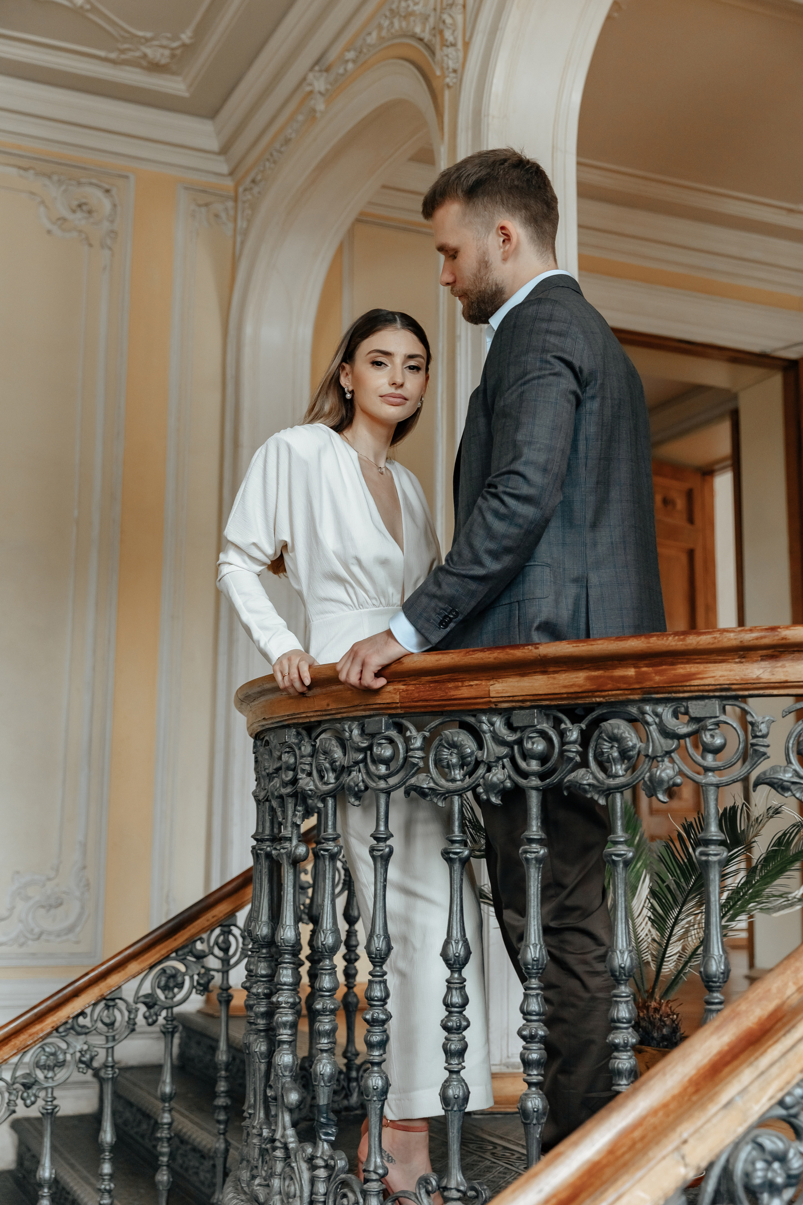 АРХИВ Яна и Глеб в Библиотеке-читальне им Пушкина. Свадебный фотограф Москва