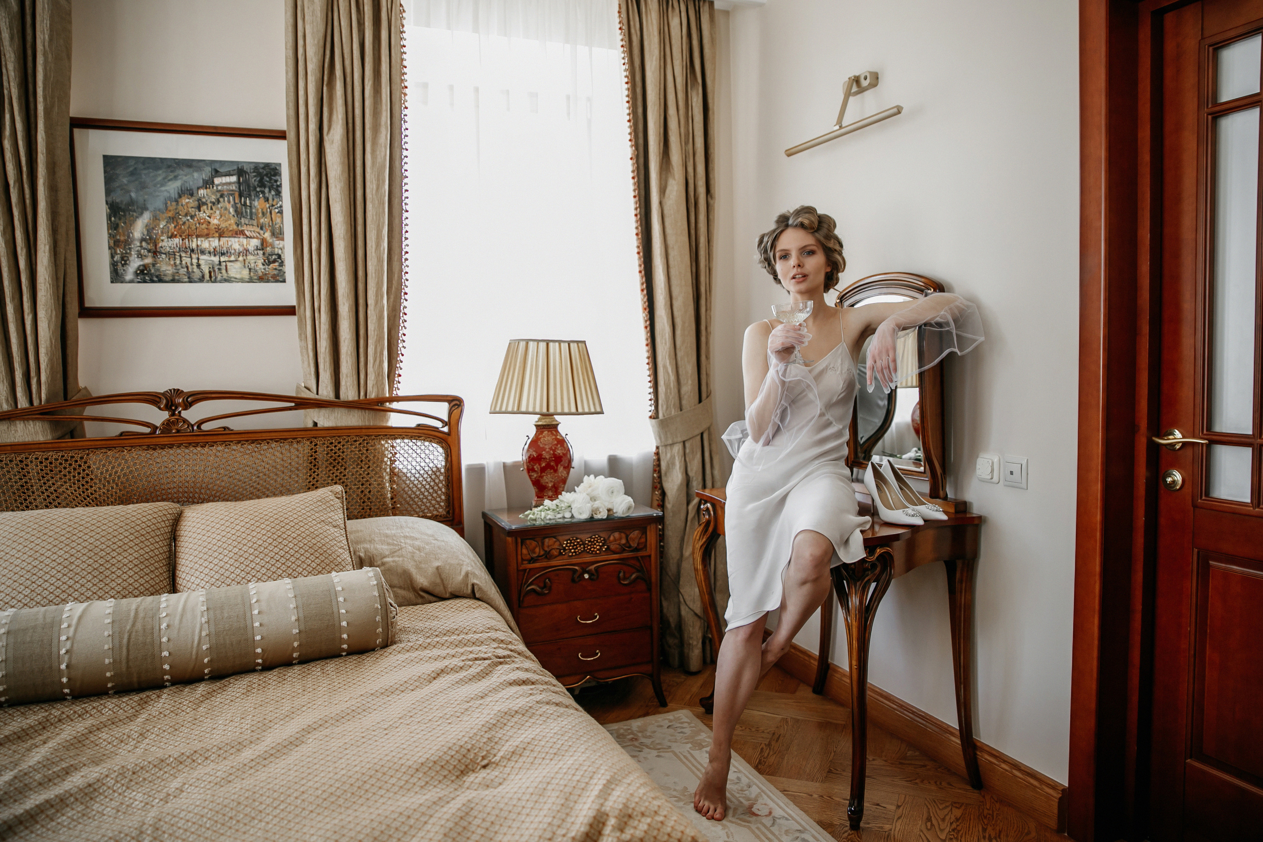 Бабочки в бутик-отеле Руссо Балт. Свадебный фотограф Москва