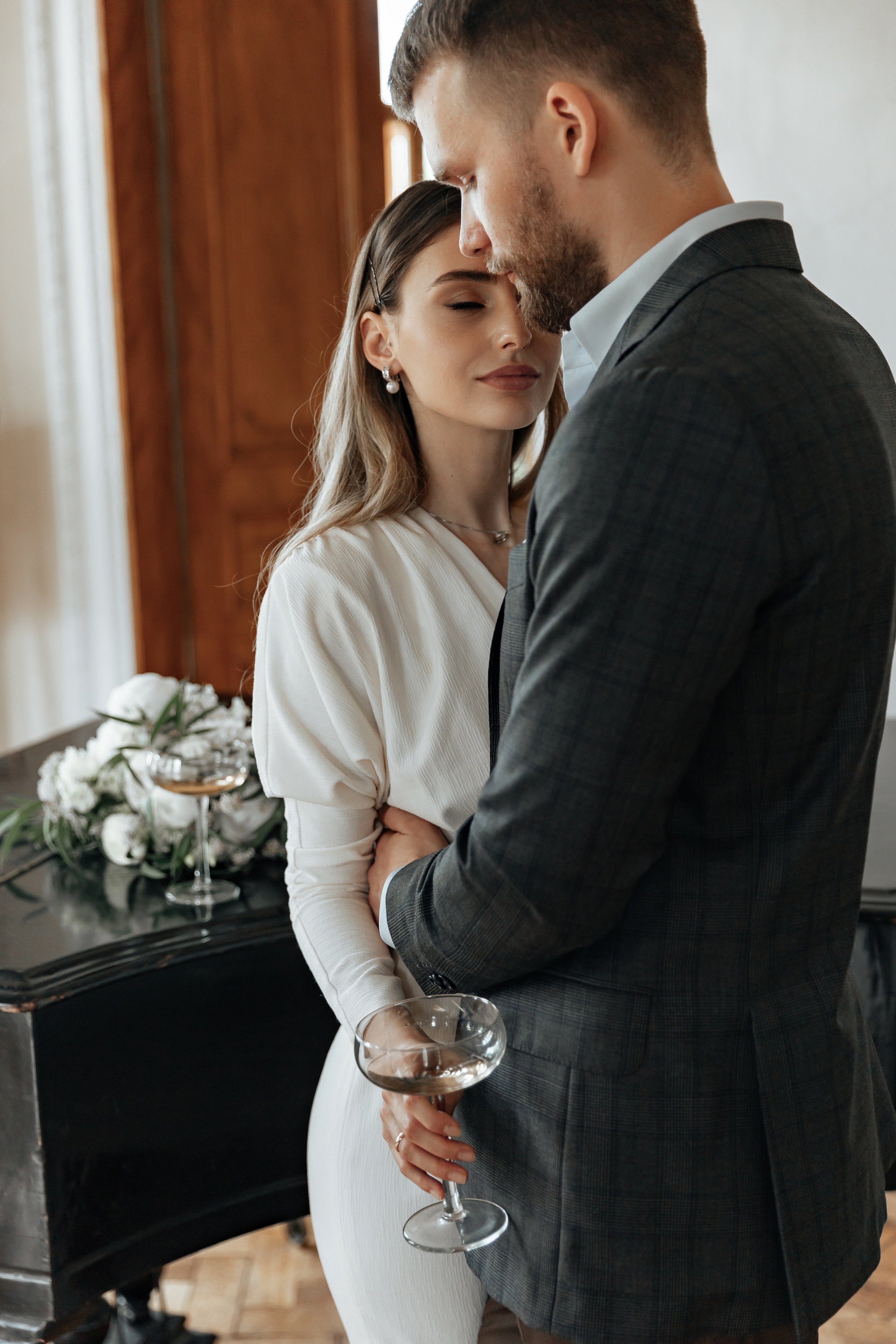 АРХИВ Яна и Глеб в Библиотеке-читальне им Пушкина. Свадебный фотограф Москва