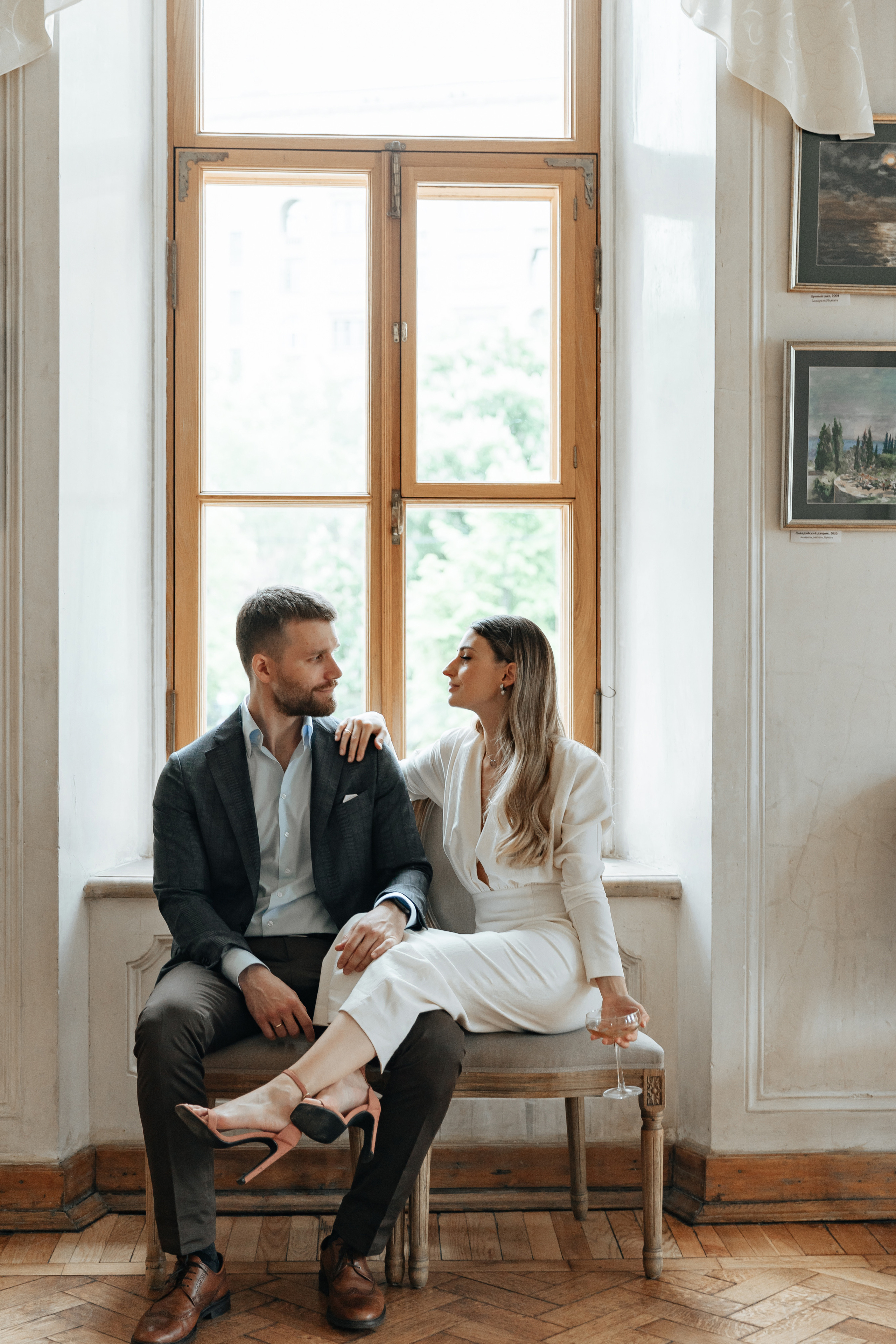 АРХИВ Яна и Глеб в Библиотеке-читальне им Пушкина. Свадебный фотограф Москва