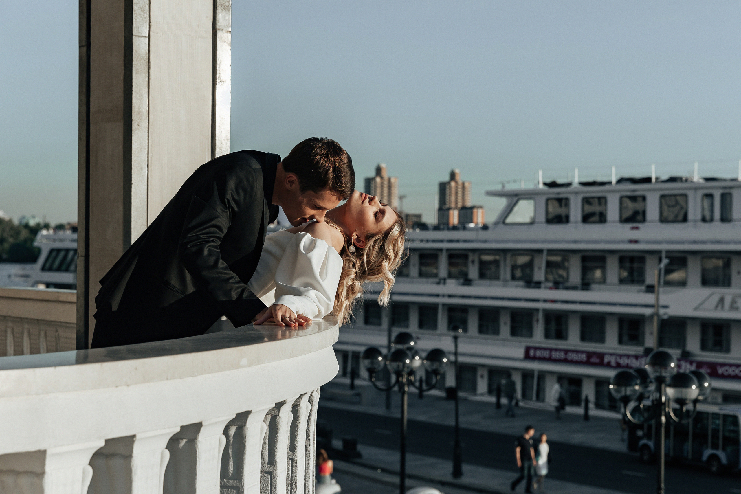 АРХИВ Анастасия и Максим: свадебная прогулка на Речном вокзале. Свадебный фотограф Москва