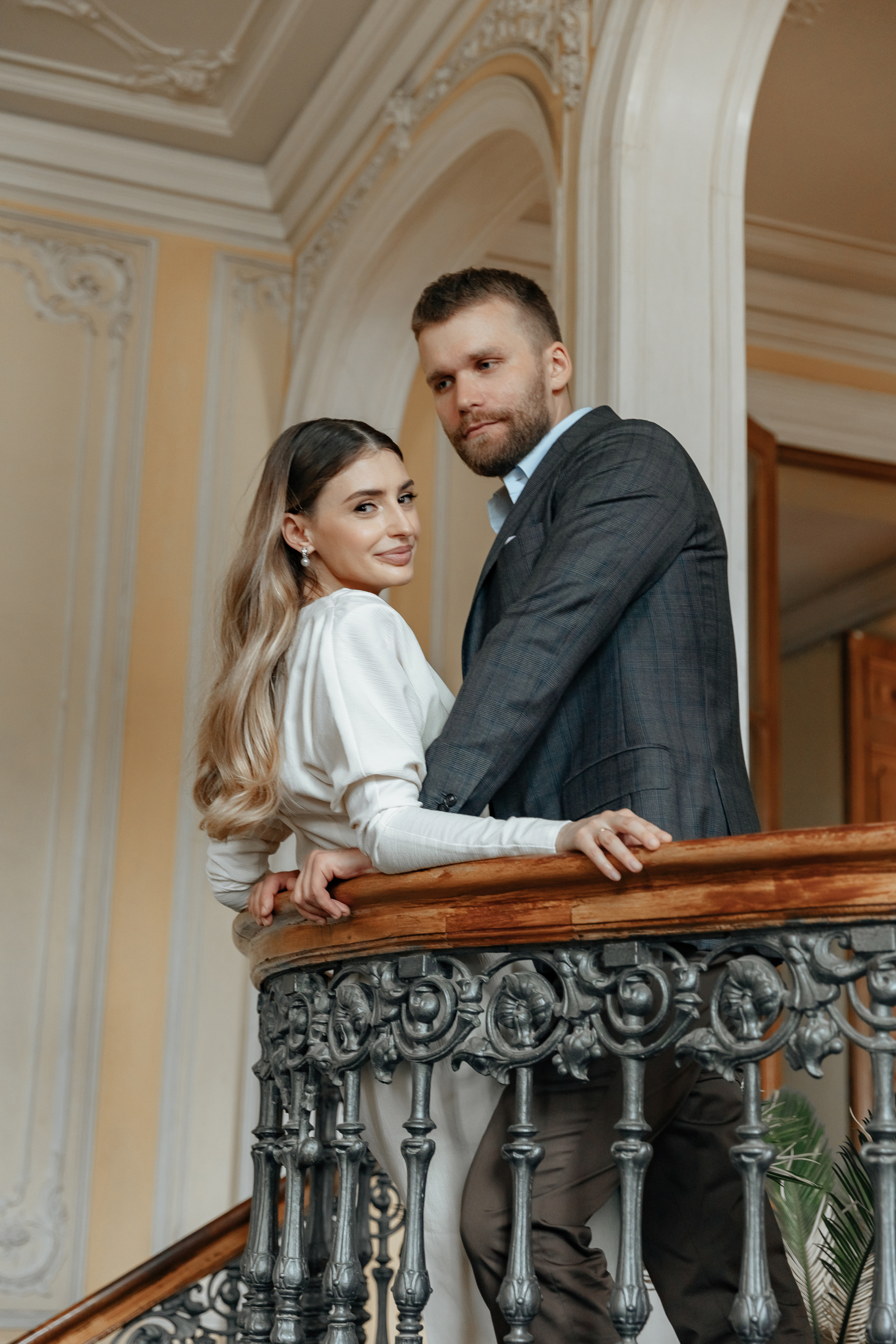 АРХИВ Яна и Глеб в Библиотеке-читальне им Пушкина. Свадебный фотограф Москва