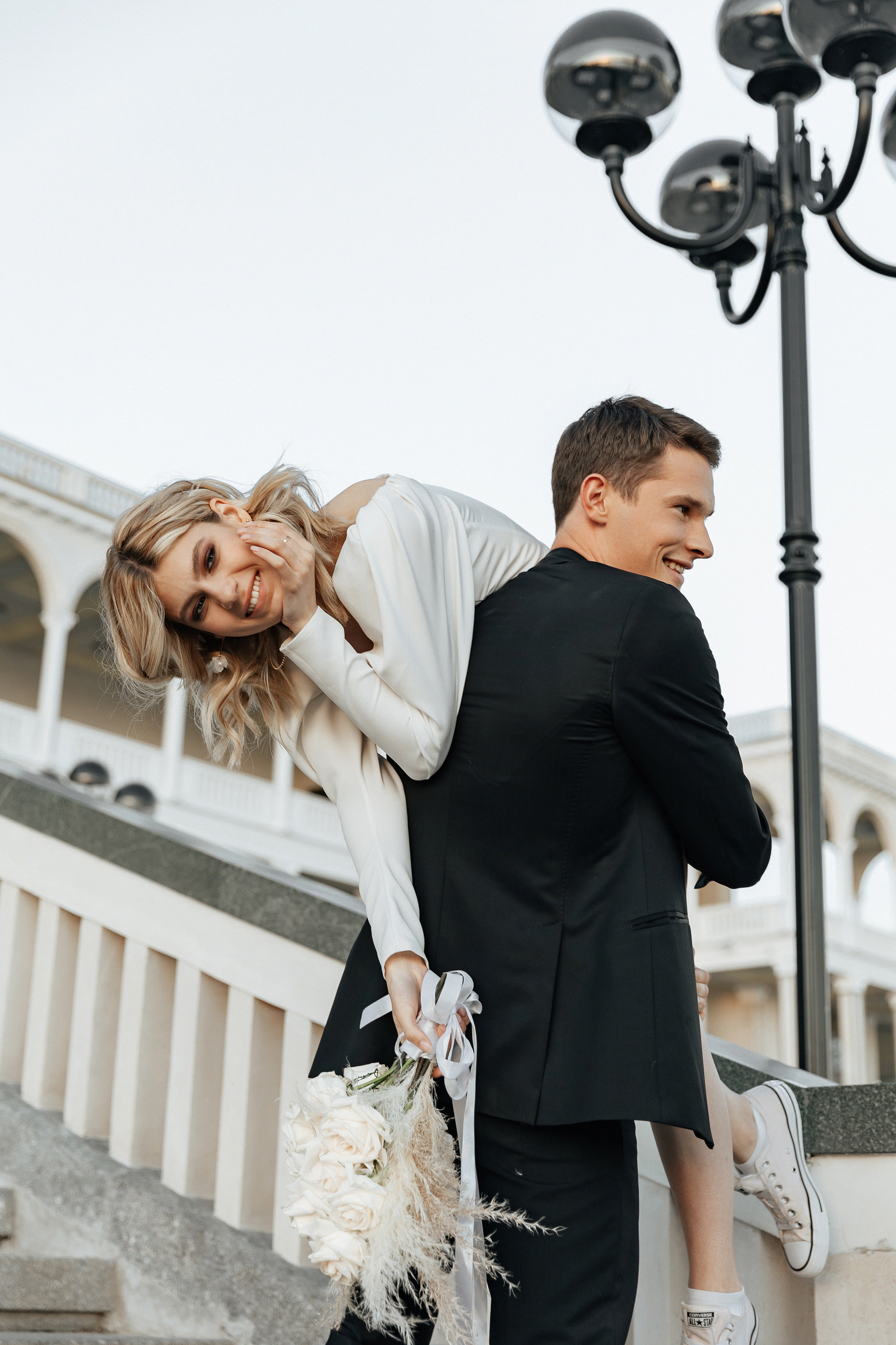 АРХИВ Анастасия и Максим: свадебная прогулка на Речном вокзале. Свадебный фотограф Москва