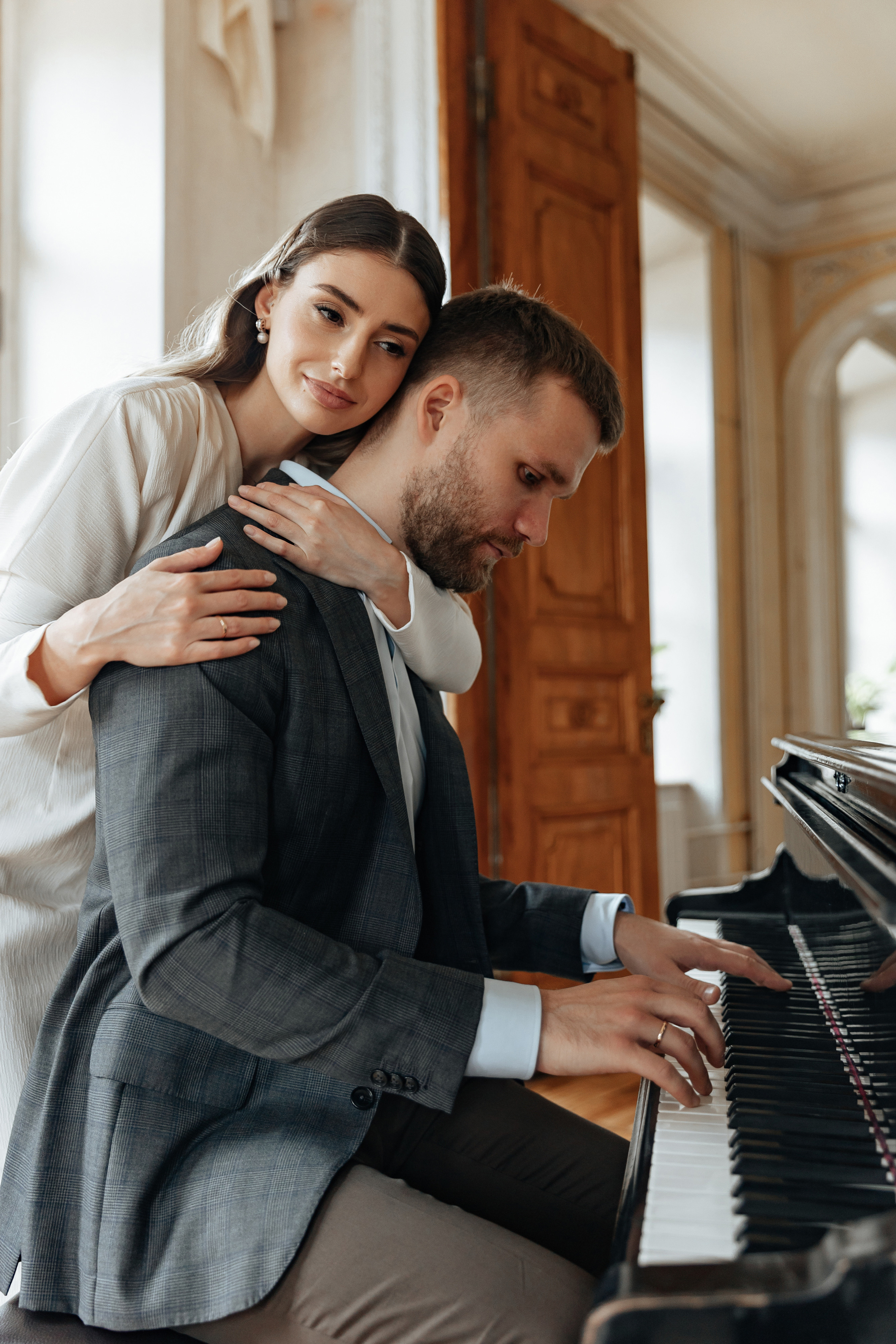АРХИВ Яна и Глеб в Библиотеке-читальне им Пушкина. Свадебный фотограф Москва