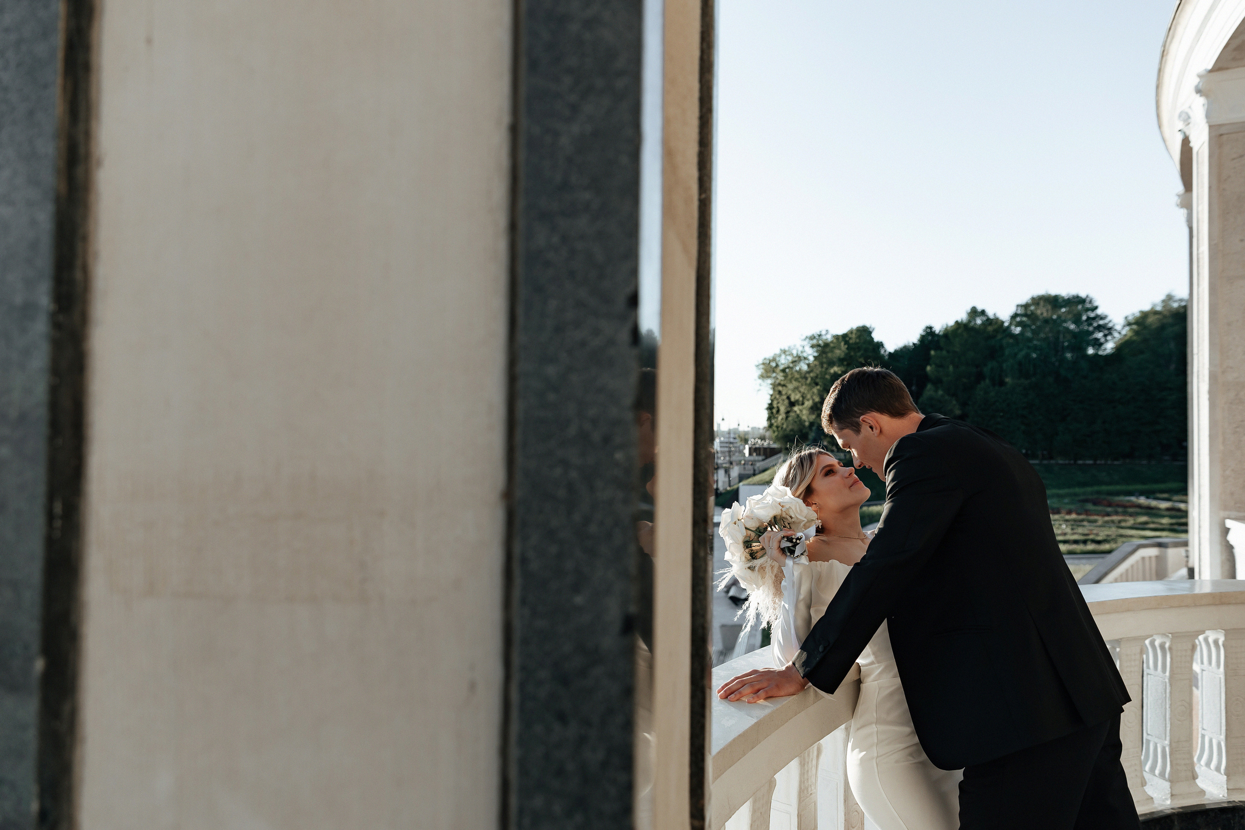 АРХИВ Анастасия и Максим: свадебная прогулка на Речном вокзале. Свадебный фотограф Москва
