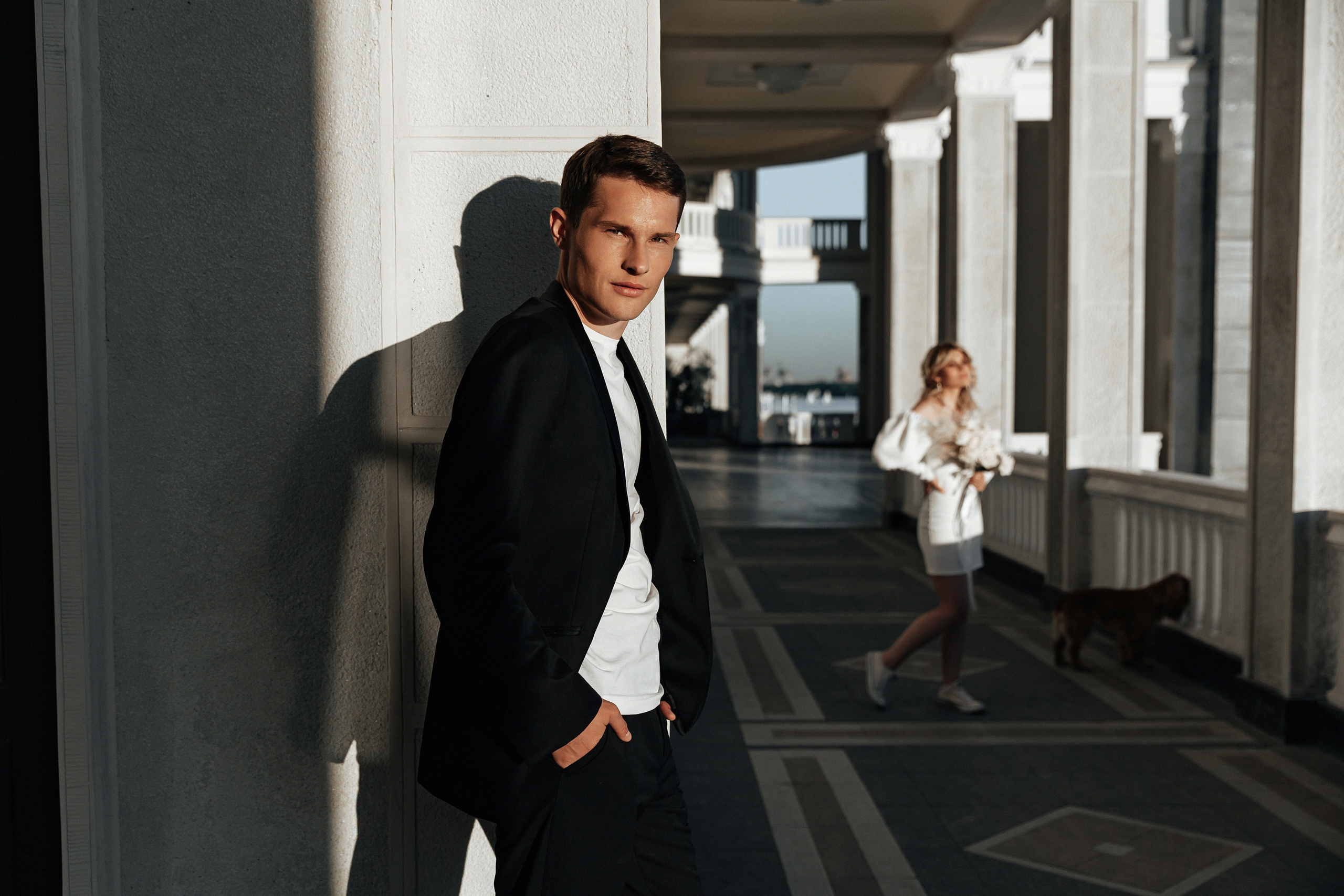 АРХИВ Анастасия и Максим: свадебная прогулка на Речном вокзале. Свадебный фотограф Москва