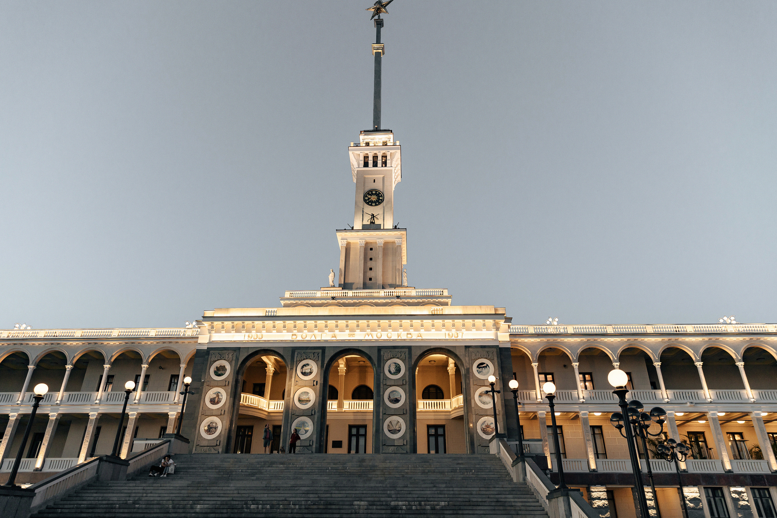 АРХИВ Анастасия и Максим: свадебная прогулка на Речном вокзале. Свадебный фотограф Москва