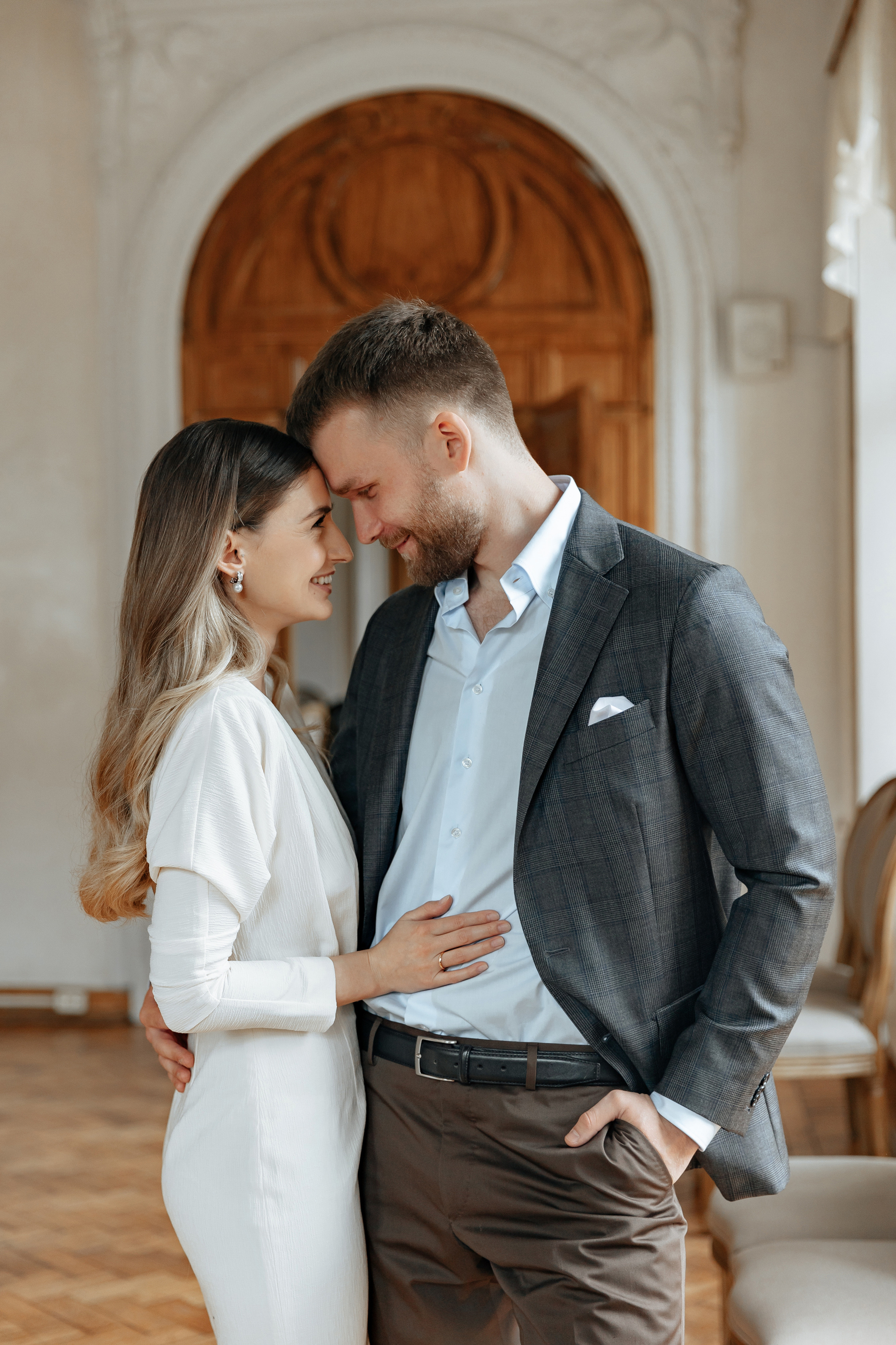 АРХИВ Яна и Глеб в Библиотеке-читальне им Пушкина. Свадебный фотограф Москва