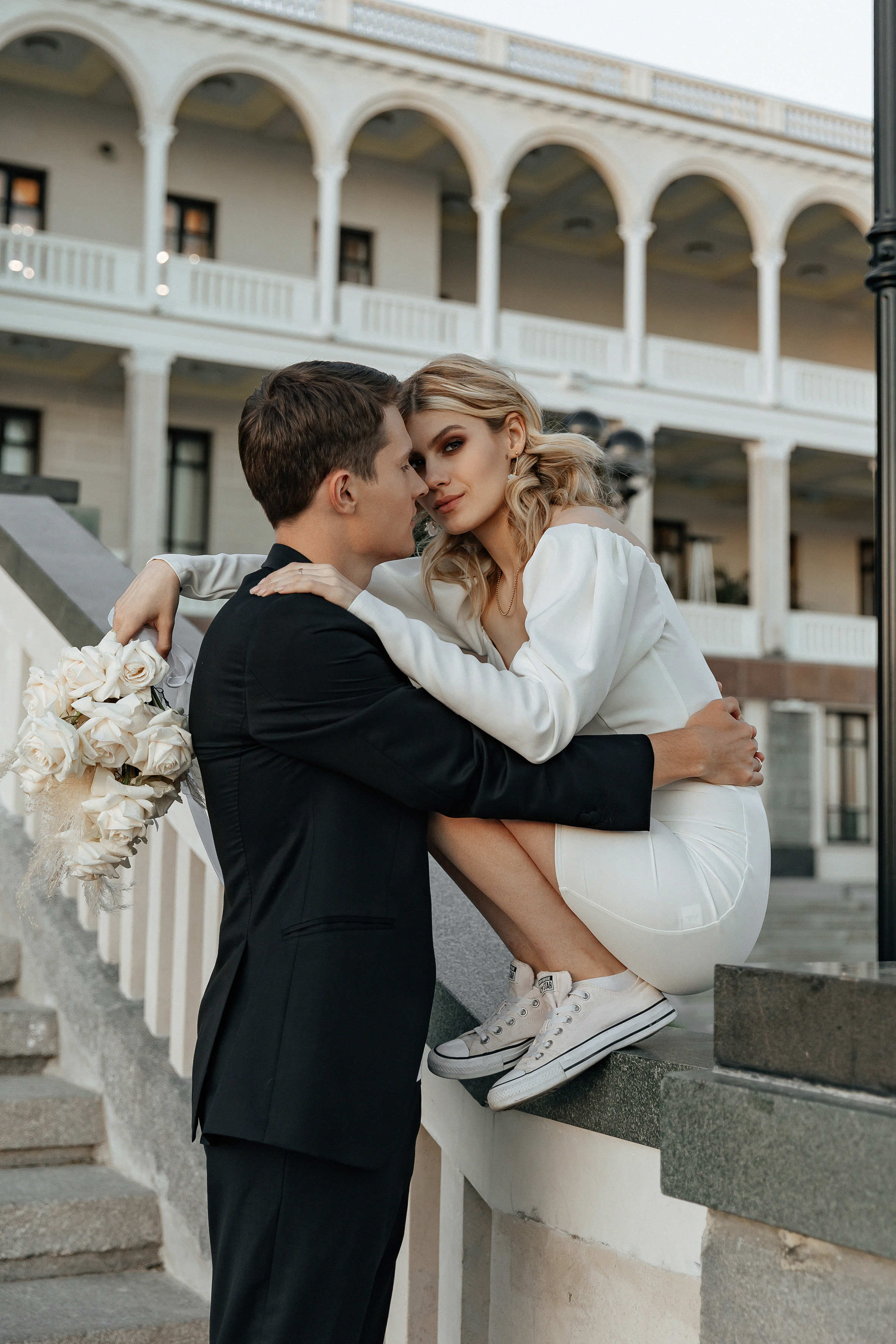 АРХИВ Анастасия и Максим: свадебная прогулка на Речном вокзале. Свадебный фотограф Москва