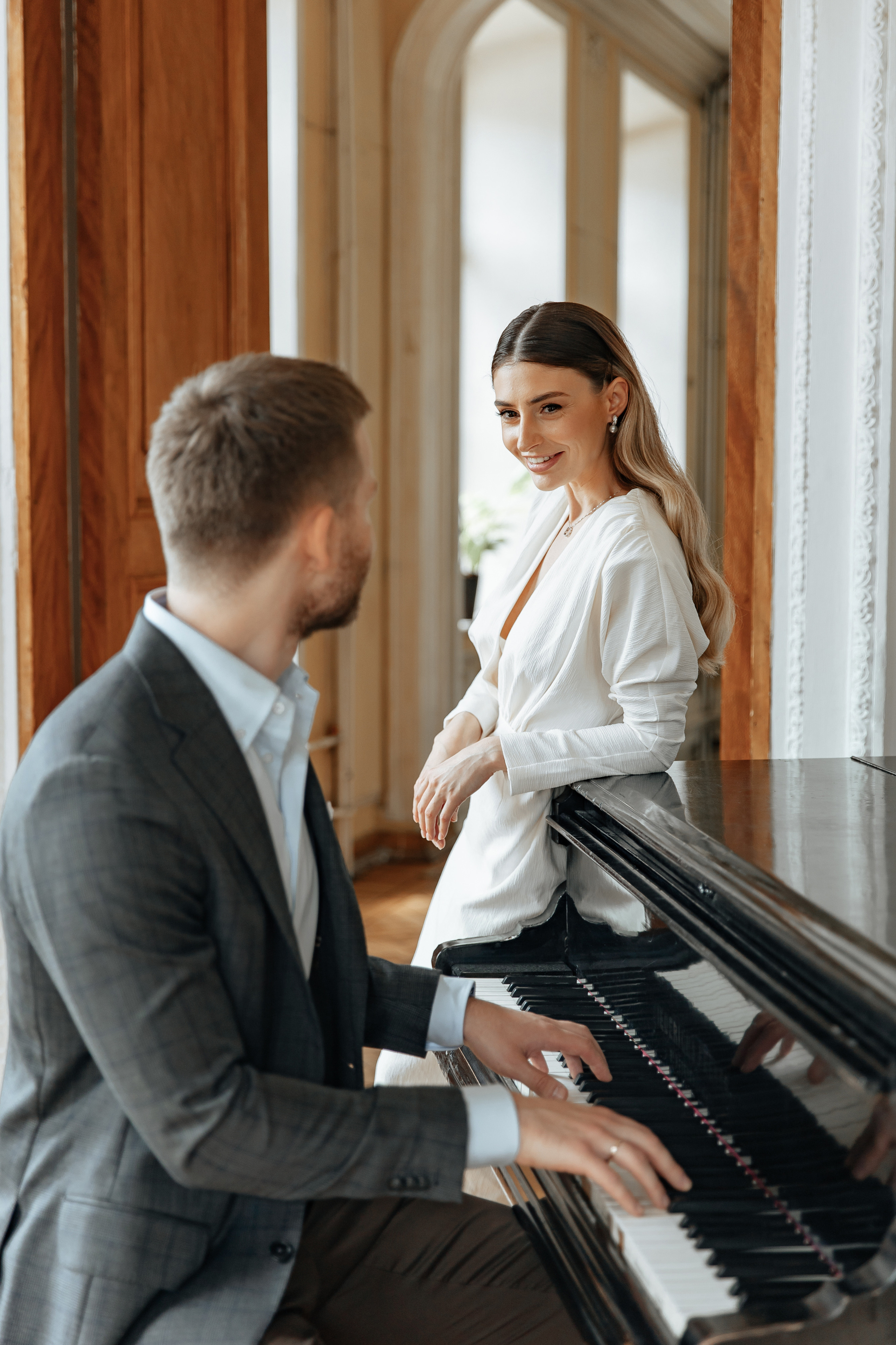 АРХИВ Яна и Глеб в Библиотеке-читальне им Пушкина. Свадебный фотограф Москва