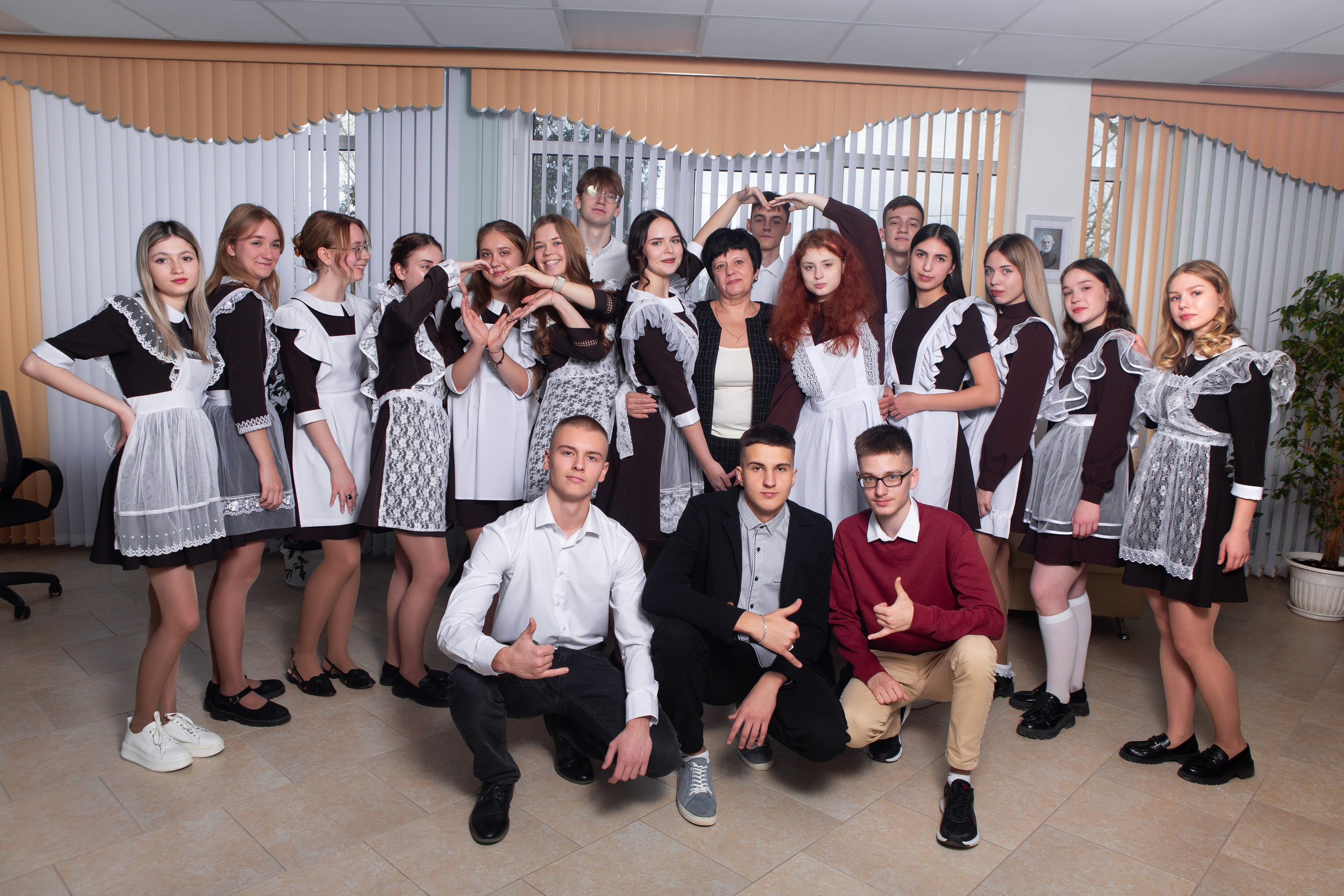 Съемка в библиотеке для 11 класса #1. Профессиональный фотограф в Мценске и Орловской области