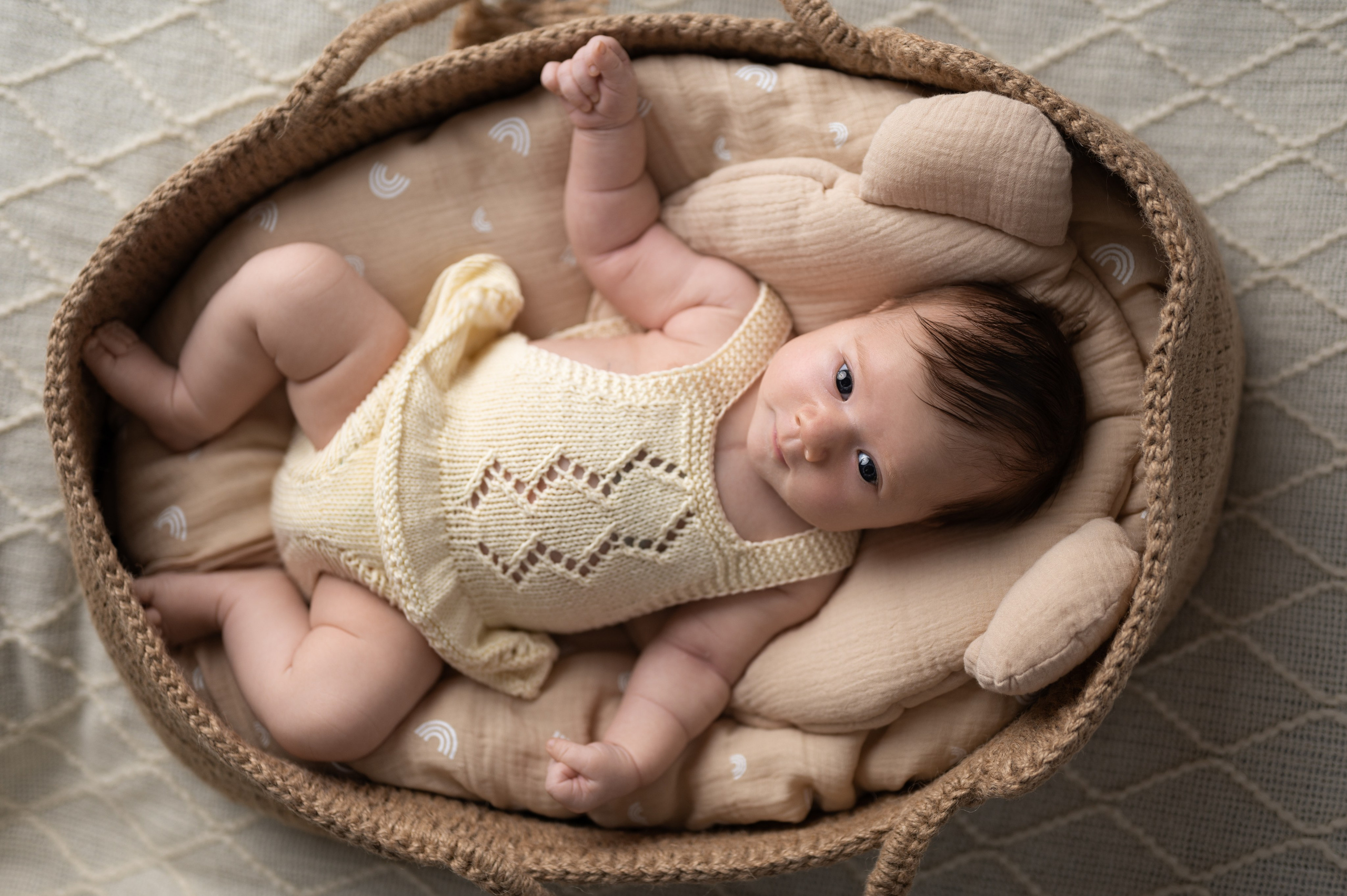 Натуральный ньюборн. Фотограф новорождённых Ольга Ушакова Москва