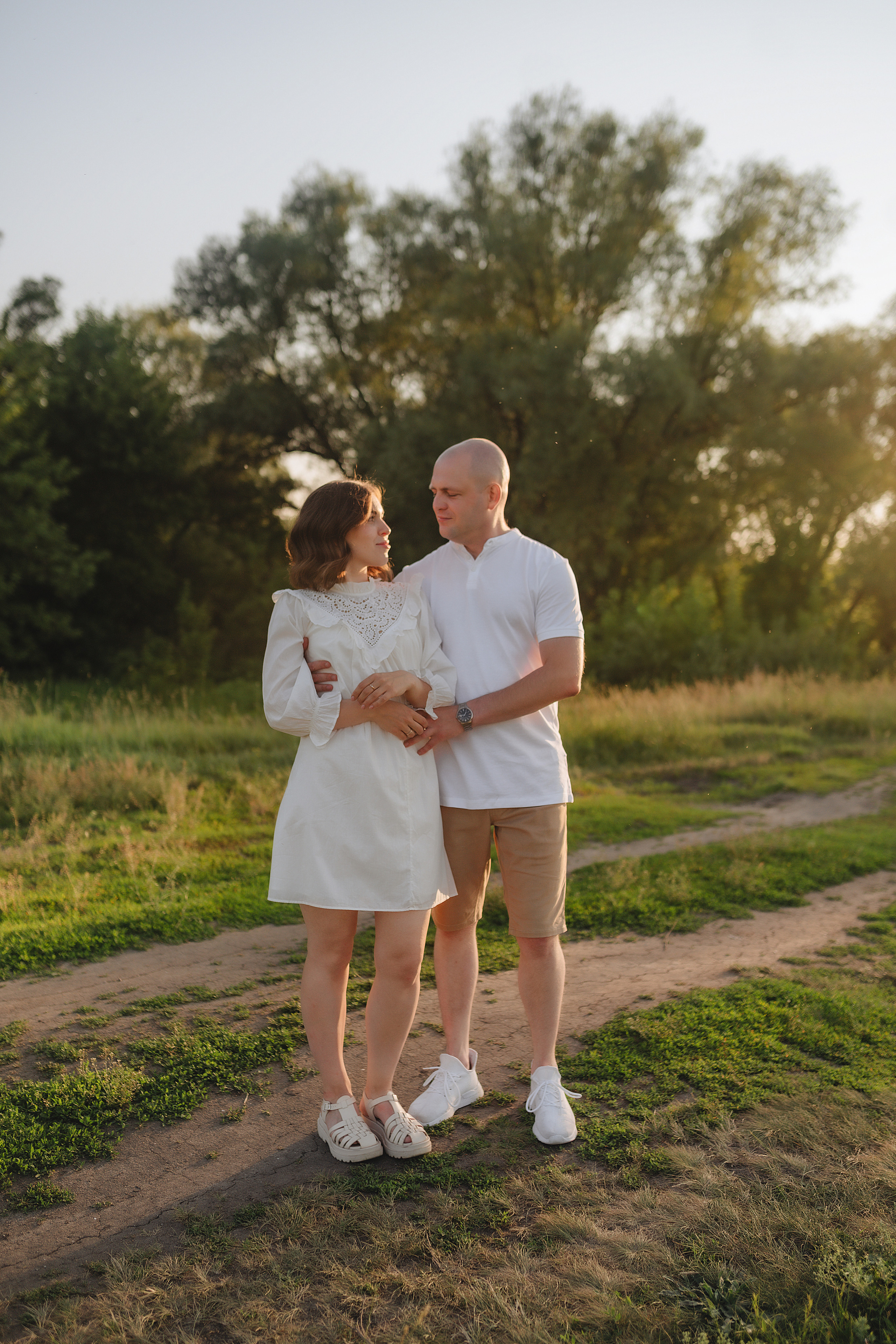 Семейная съемка на закате. Фотограф Карина Шмулёва. Воронеж и область