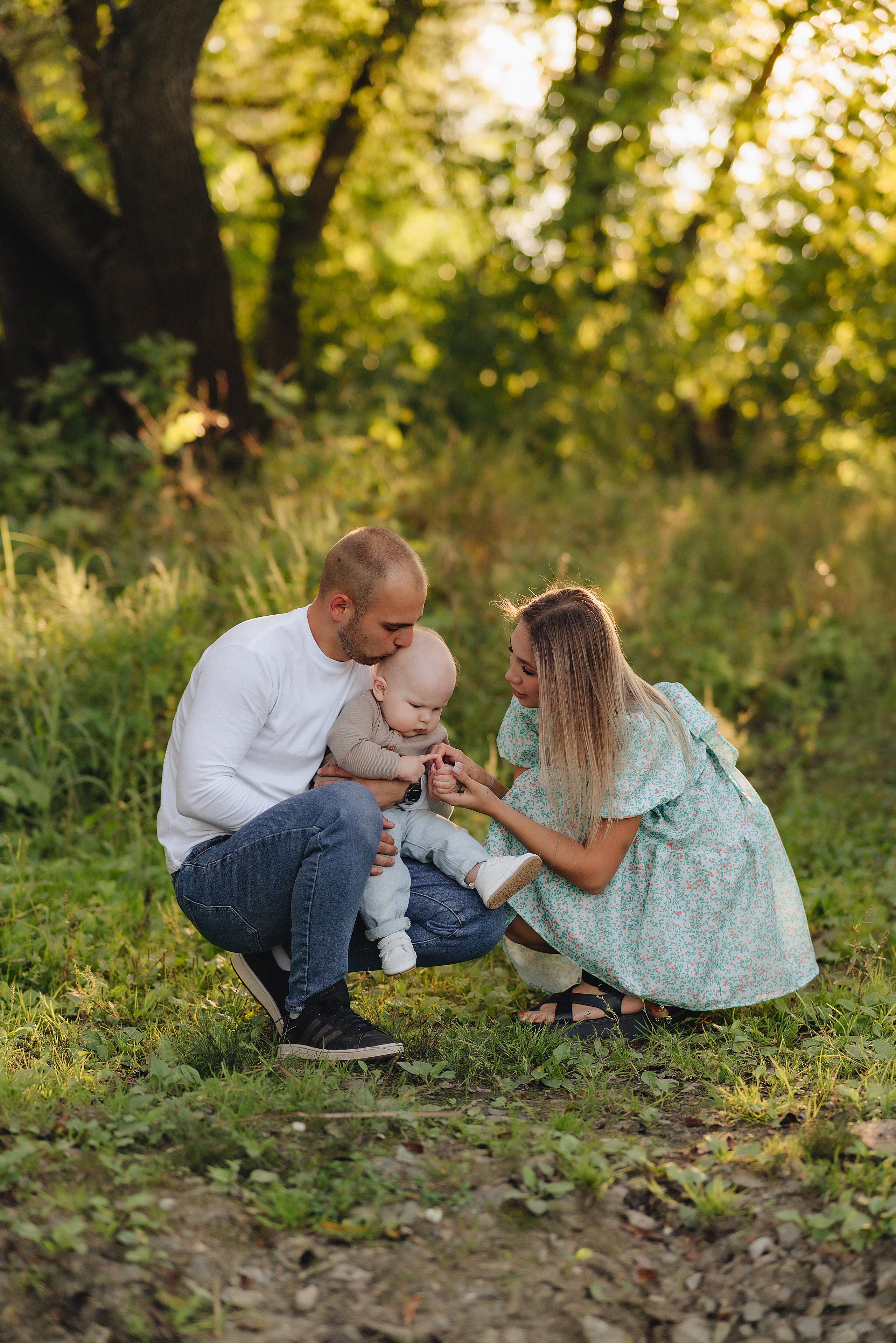 Анастасия, Артём и Денис | Съемка на закате в сентябре. Фотограф Карина Шмулёва. Воронеж и область