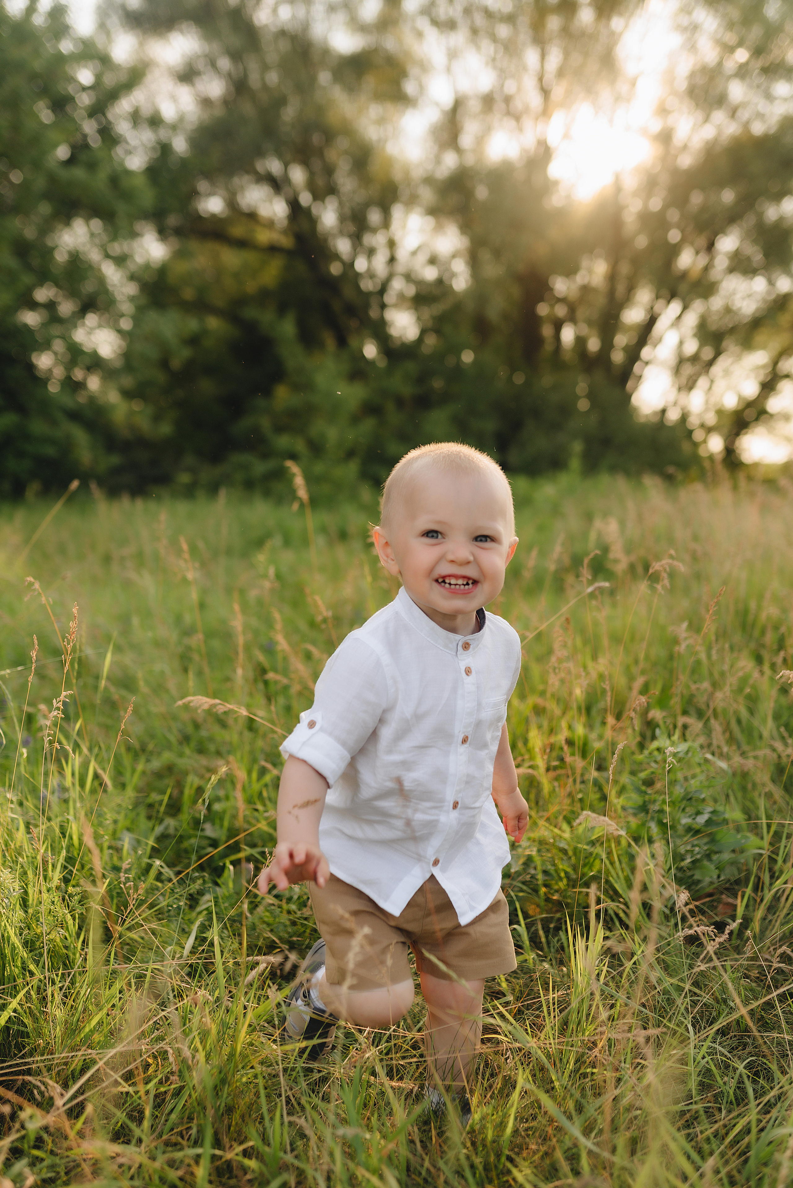 Семейная съемка на закате. Фотограф Карина Шмулёва. Воронеж и область