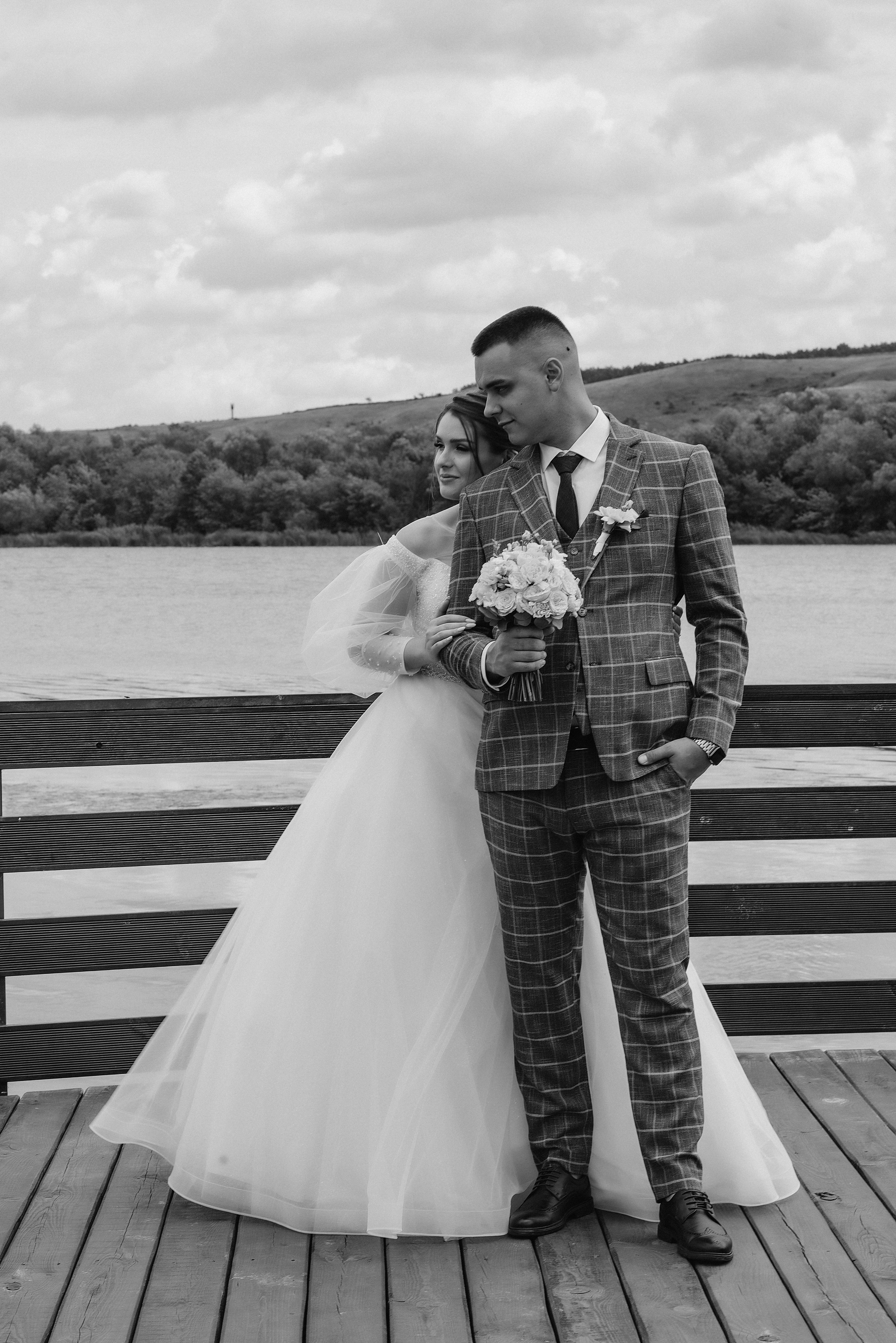 Ирина и Иван | Черно-белая серия. Фотограф Карина Шмулёва. Воронеж и область