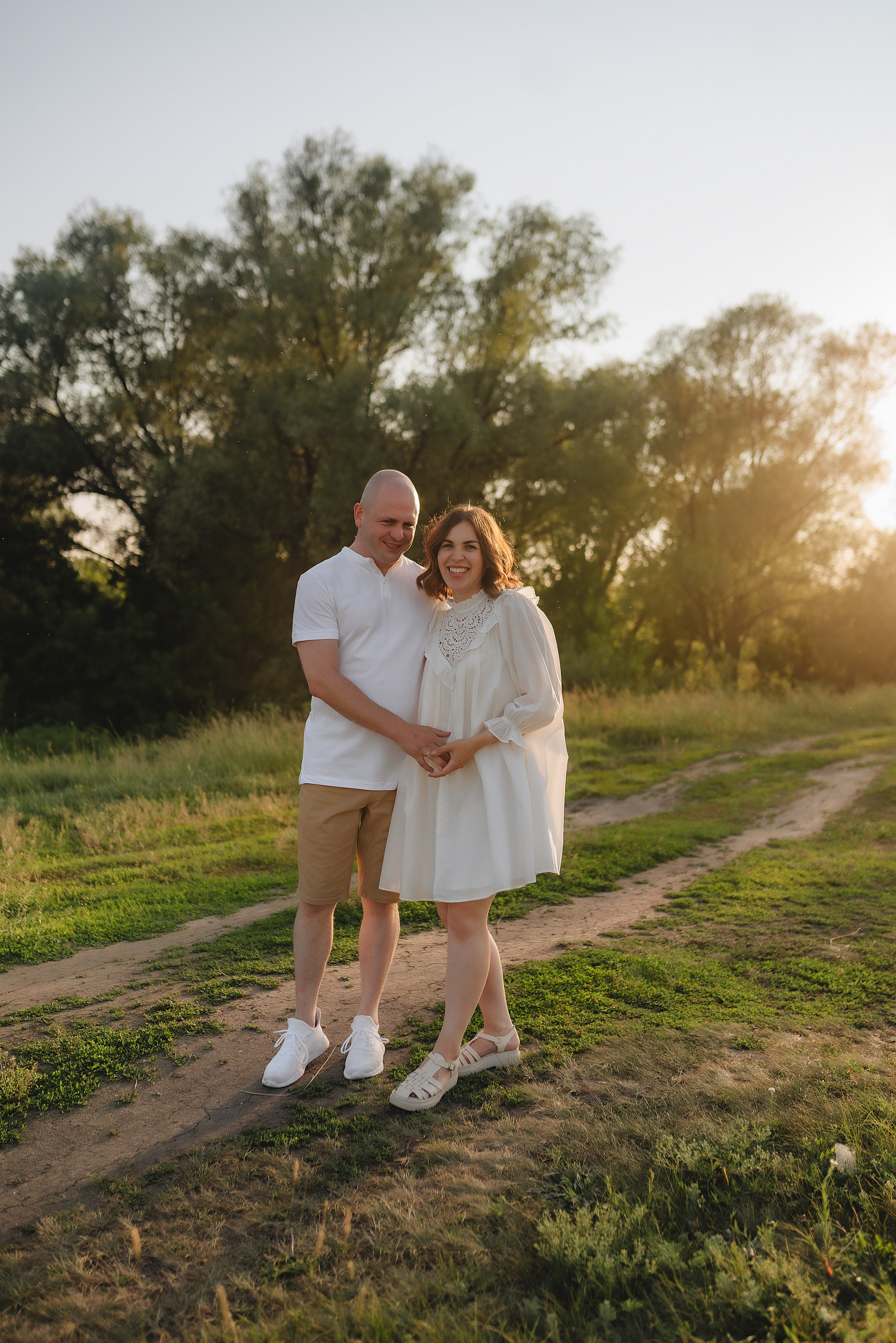 Семейная съемка на закате. Фотограф Карина Шмулёва. Воронеж и область