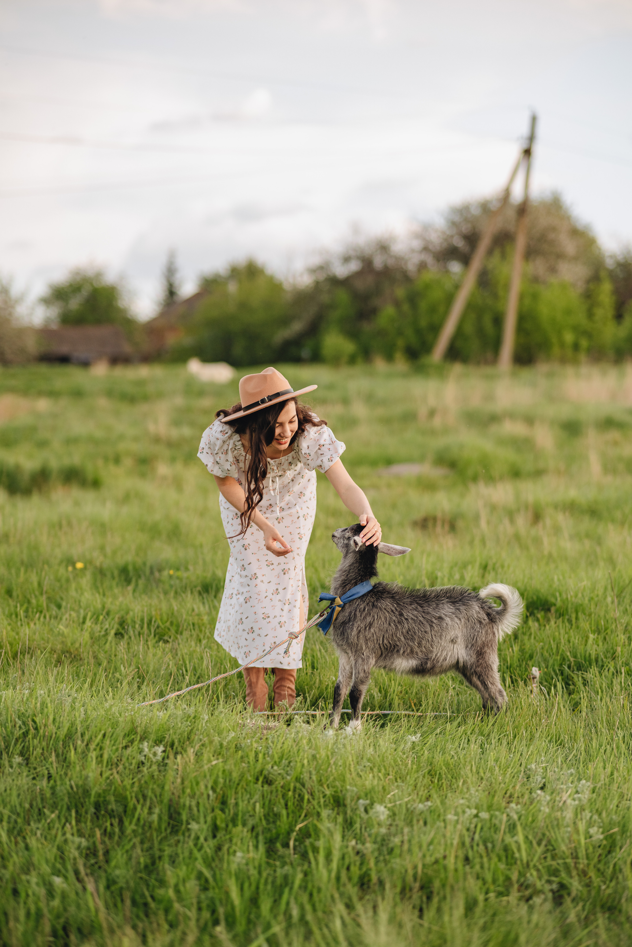 Анна | Съемка в деревенском стиле. Фотограф Карина Шмулёва. Воронеж и область