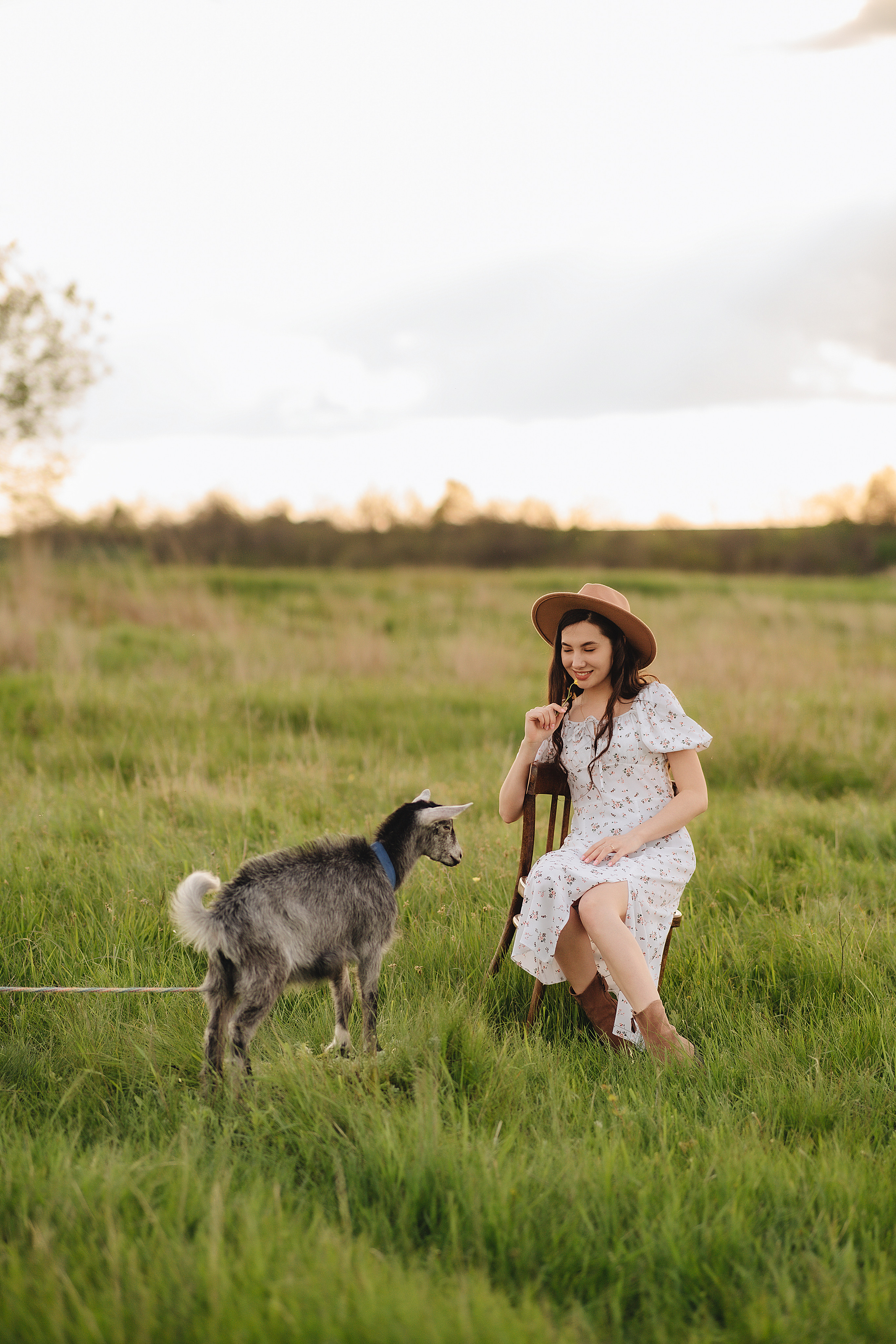 Анна | Съемка в деревенском стиле. Фотограф Карина Шмулёва. Воронеж и область