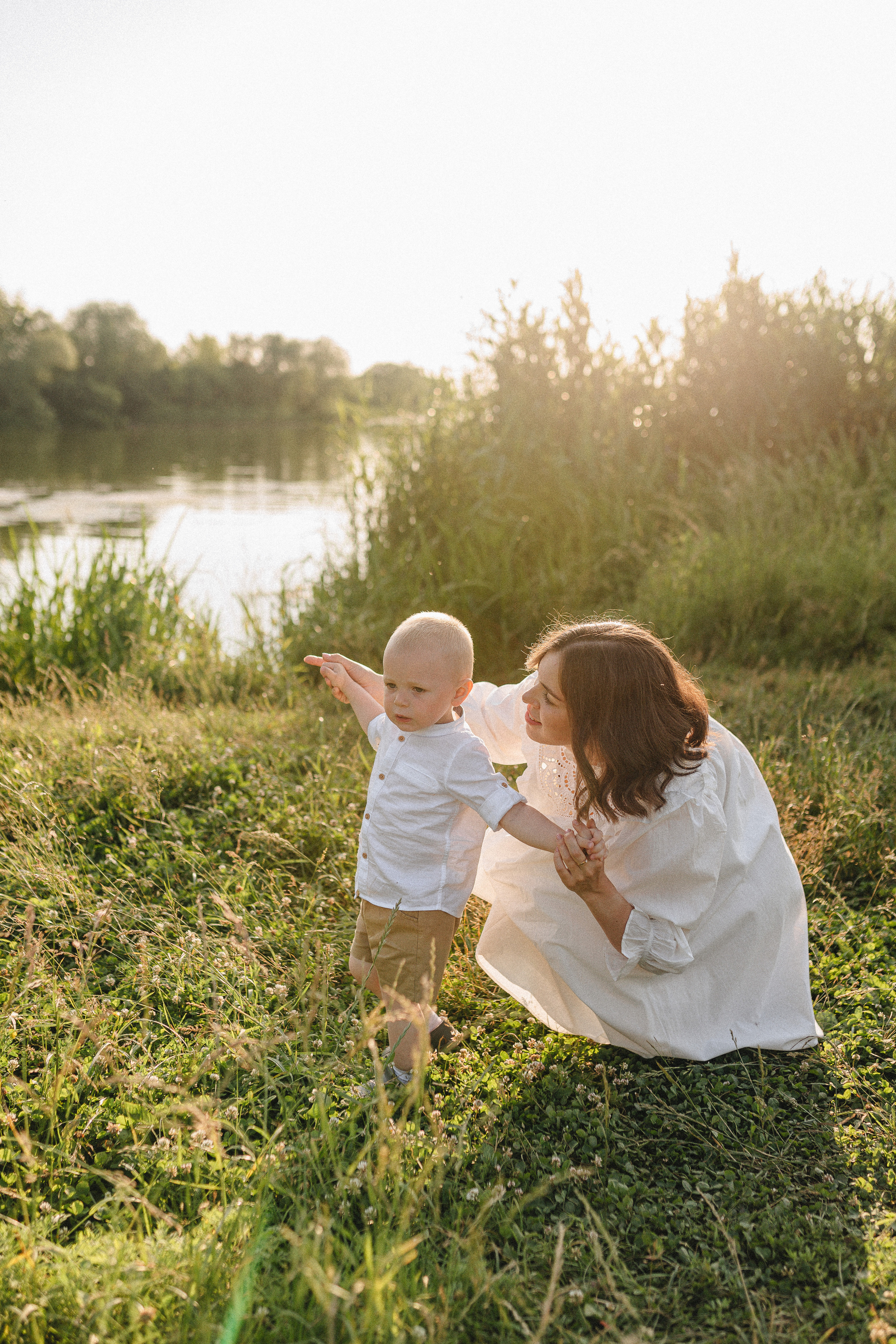 Семейная съемка на закате. Фотограф Карина Шмулёва. Воронеж и область