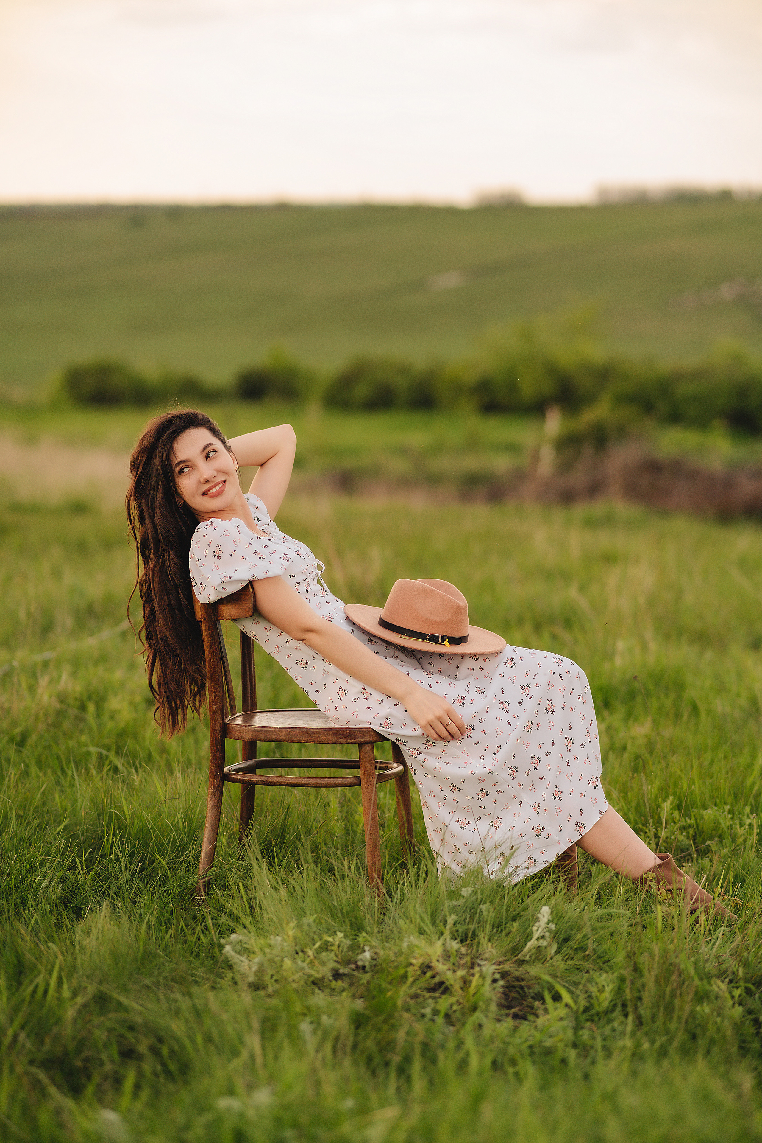 Анна | Съемка в деревенском стиле. Фотограф Карина Шмулёва. Воронеж и область