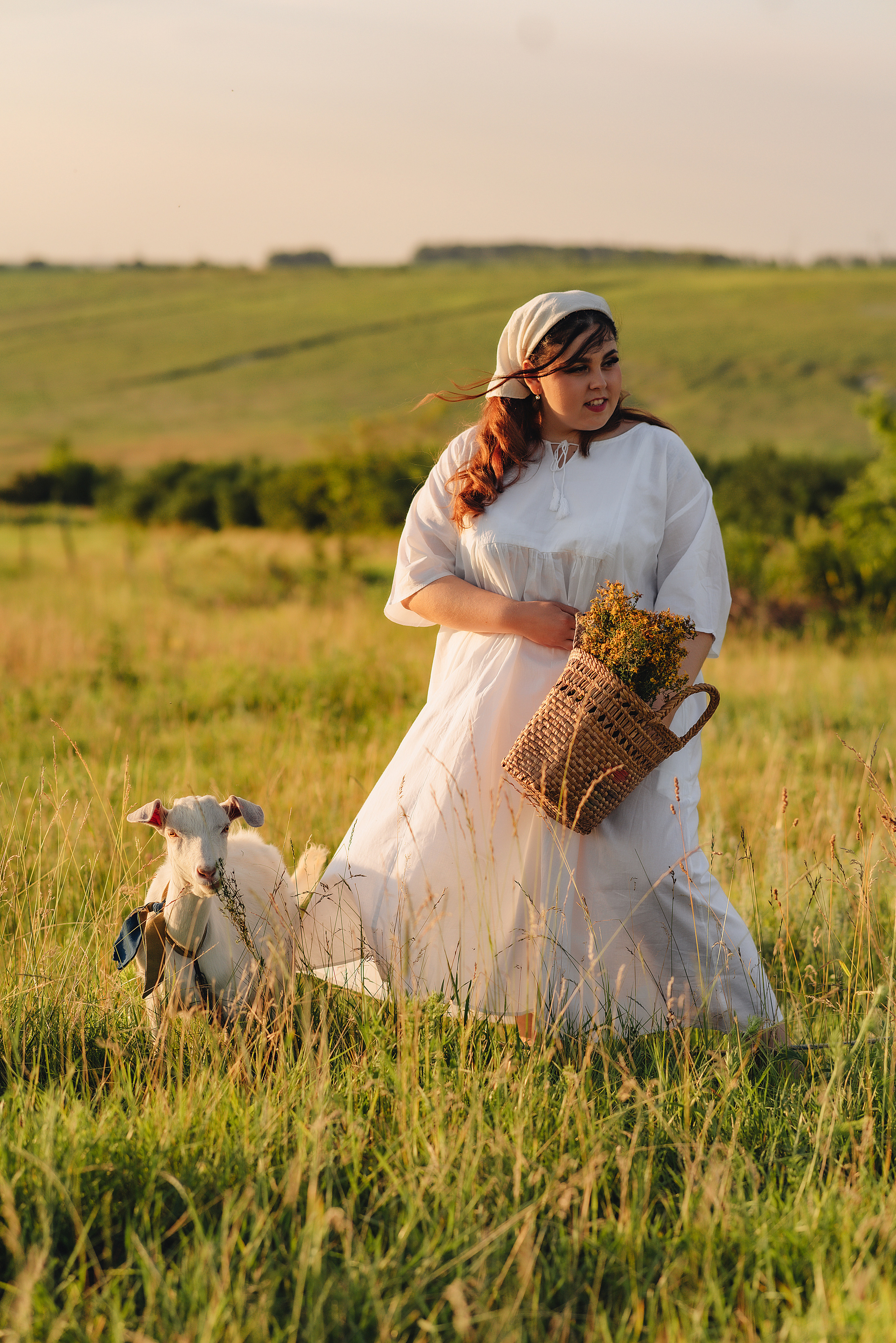 Надежда | Съемка в деревенском стиле. Фотограф Карина Шмулёва. Воронеж и область