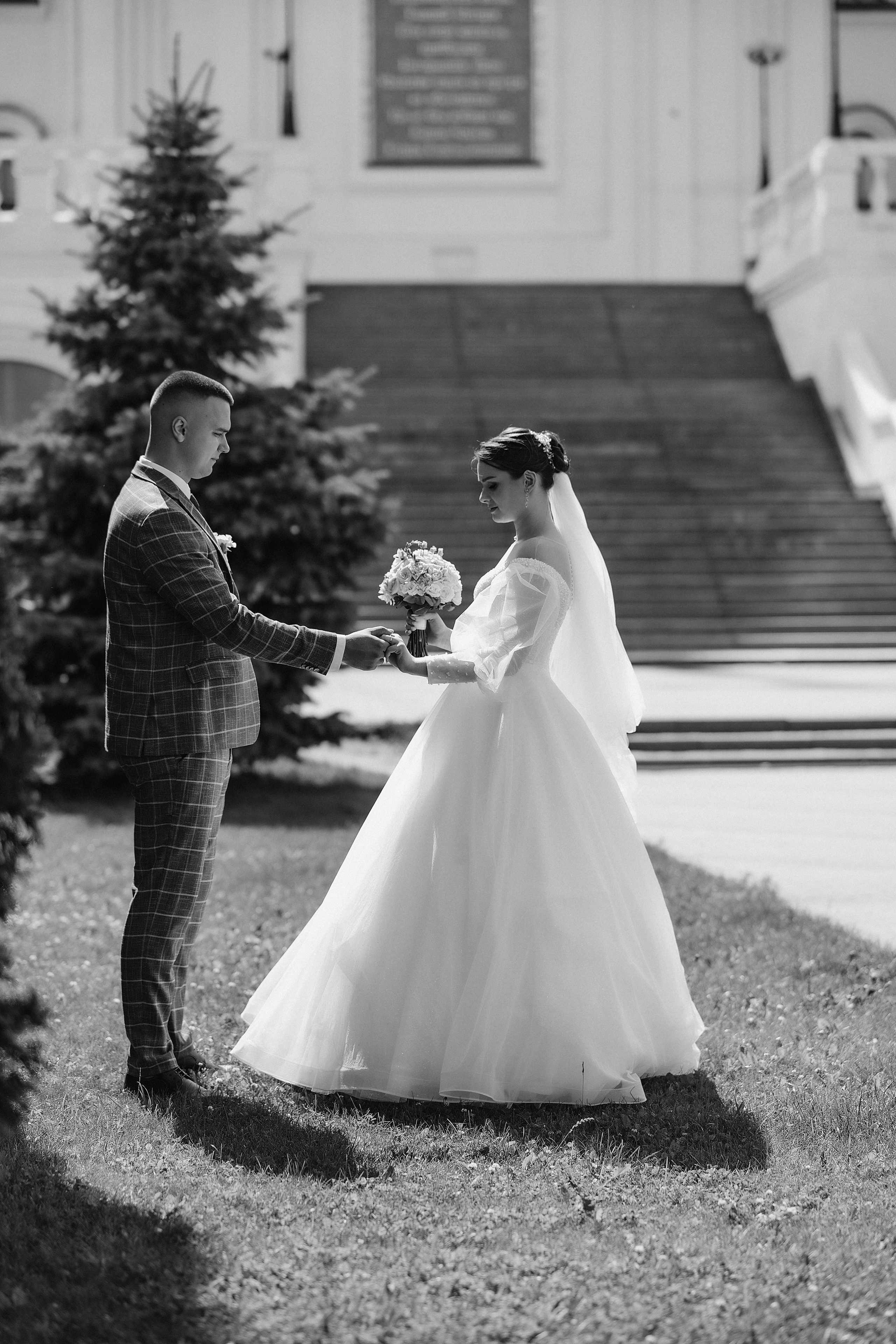 Ирина и Иван | Черно-белая серия. Фотограф Карина Шмулёва. Воронеж и область