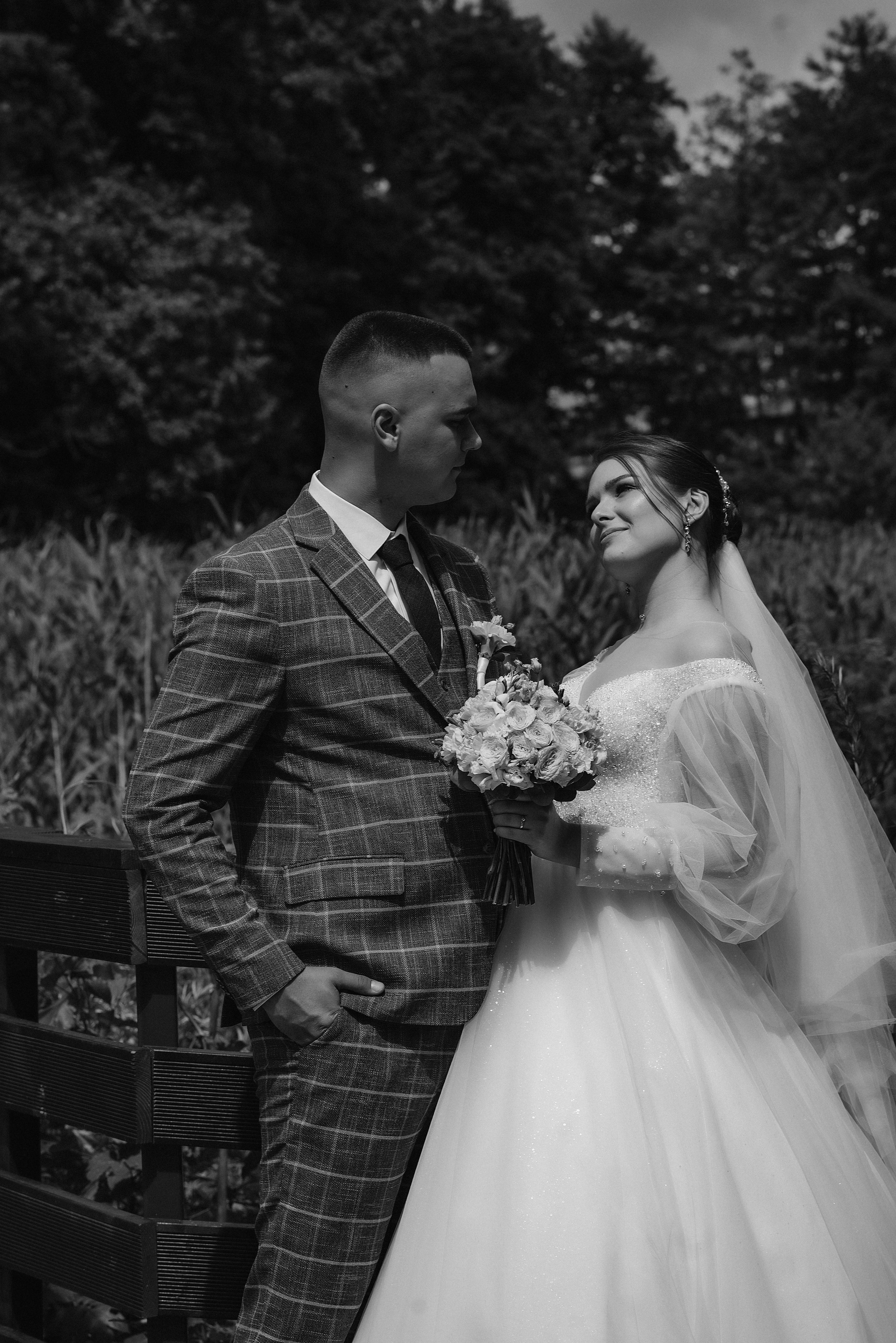 Ирина и Иван | Черно-белая серия. Фотограф Карина Шмулёва. Воронеж и область