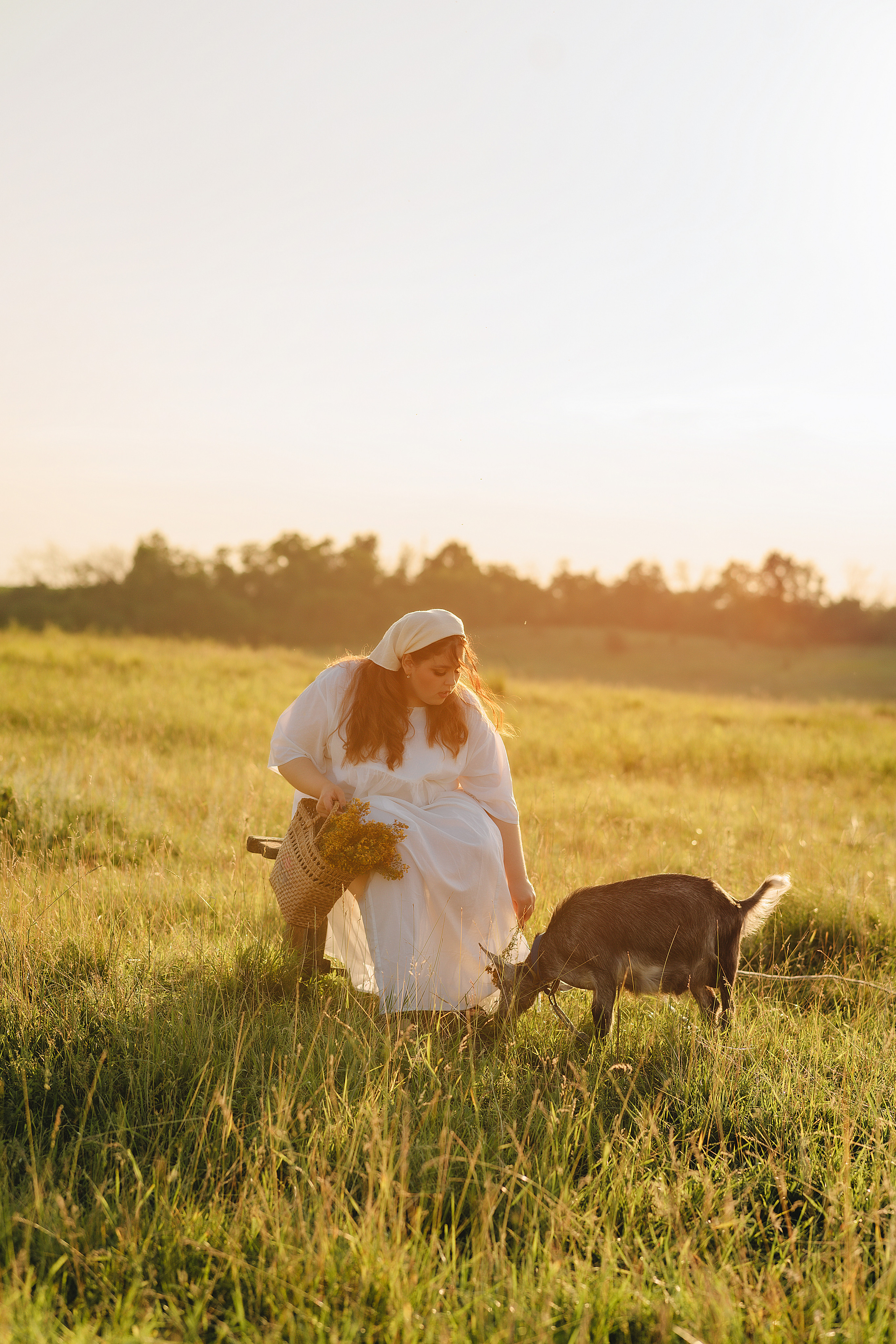 Надежда | Съемка в деревенском стиле. Фотограф Карина Шмулёва. Воронеж и область